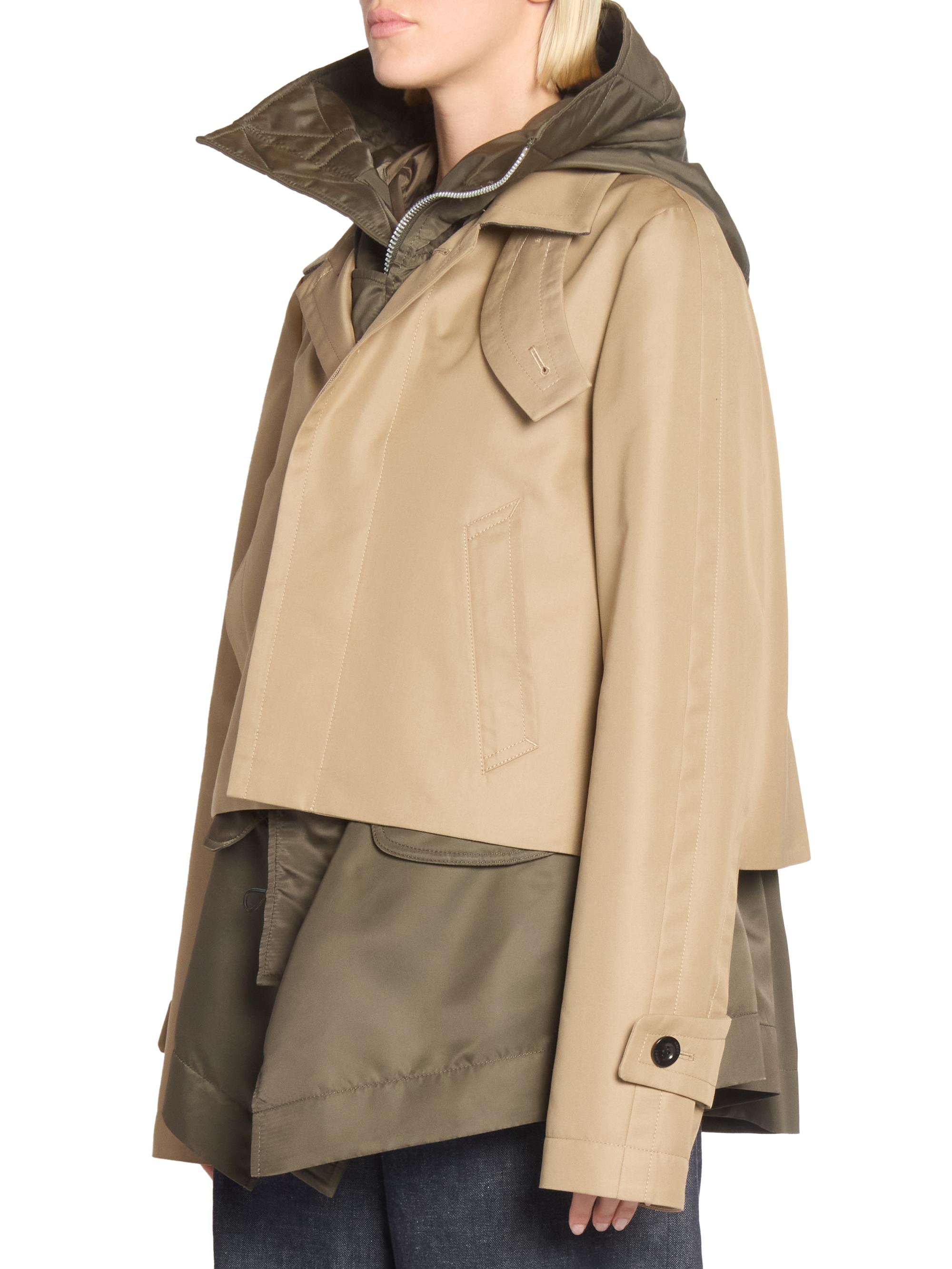 Sacai ​Cotton Gabardine Blouson Jacket | Saks Fifth Avenue