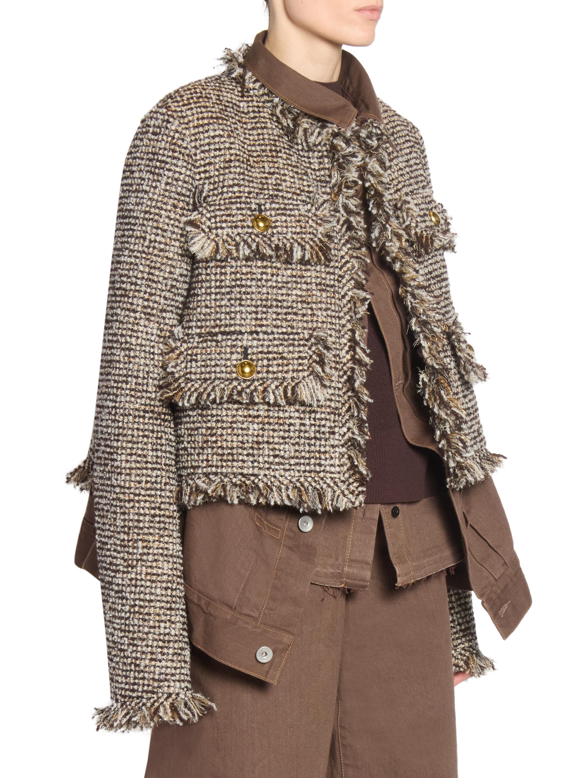 EAPHI / WOOL TWEED JACKET ※公式サイトより購入の正規品 本日限定お値下げ】Eaphi wool tweed jacket - メルカリ