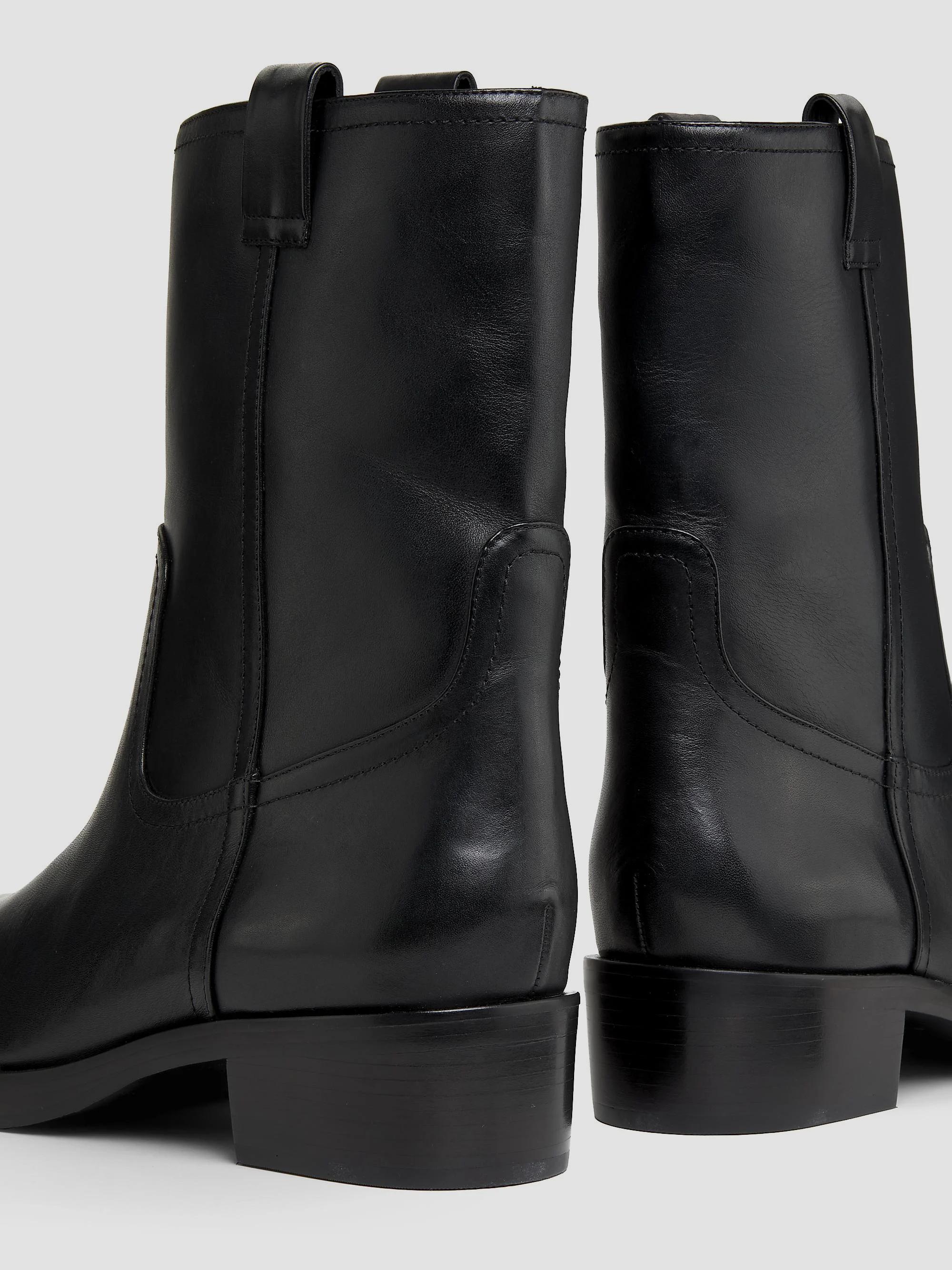 22élevé 40MM Leather Motorcycle Boots | Saks Fifth Avenue
