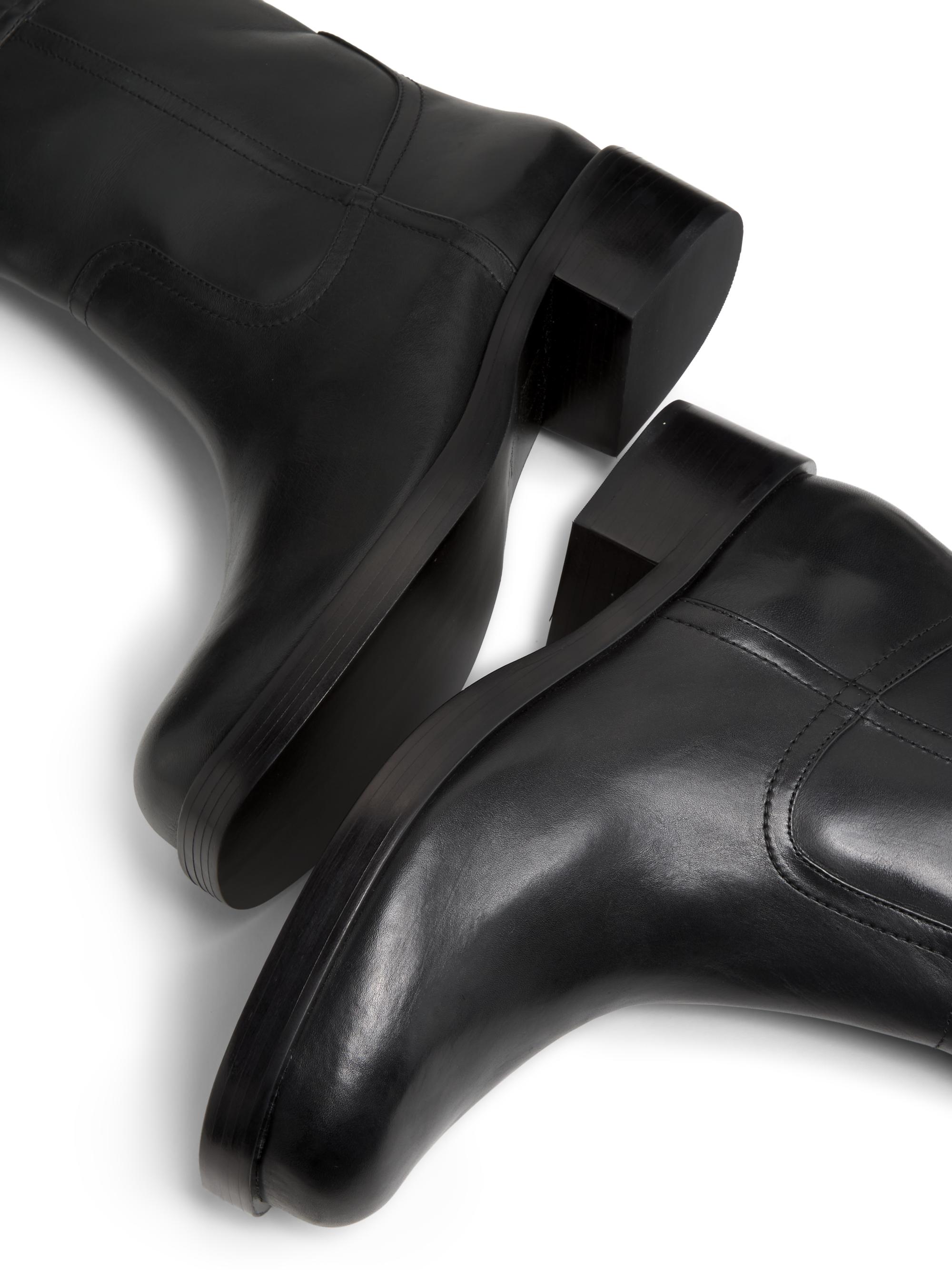22élevé 40MM Leather Motorcycle Boots | Saks Fifth Avenue