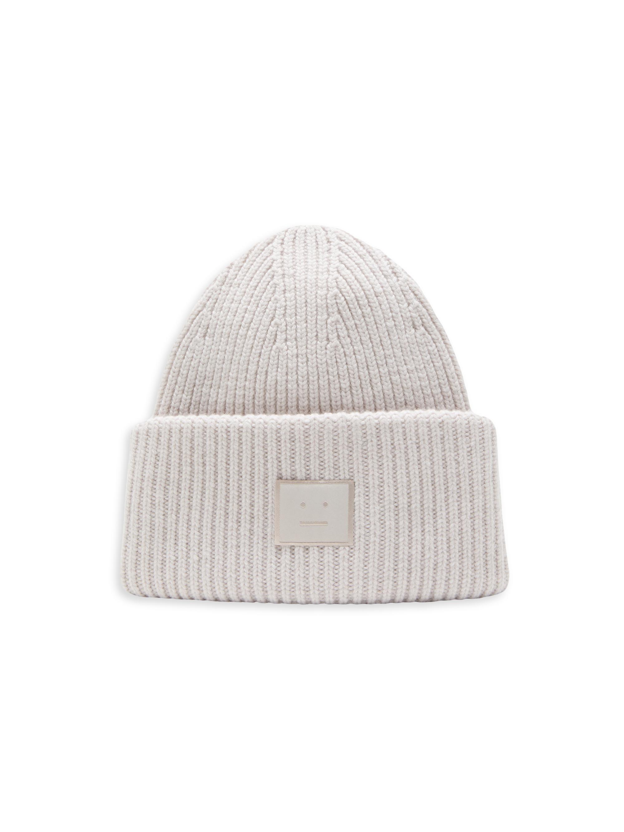Acne Studios Pansy-N-Face Wool Beanie | Saks Fifth Avenue