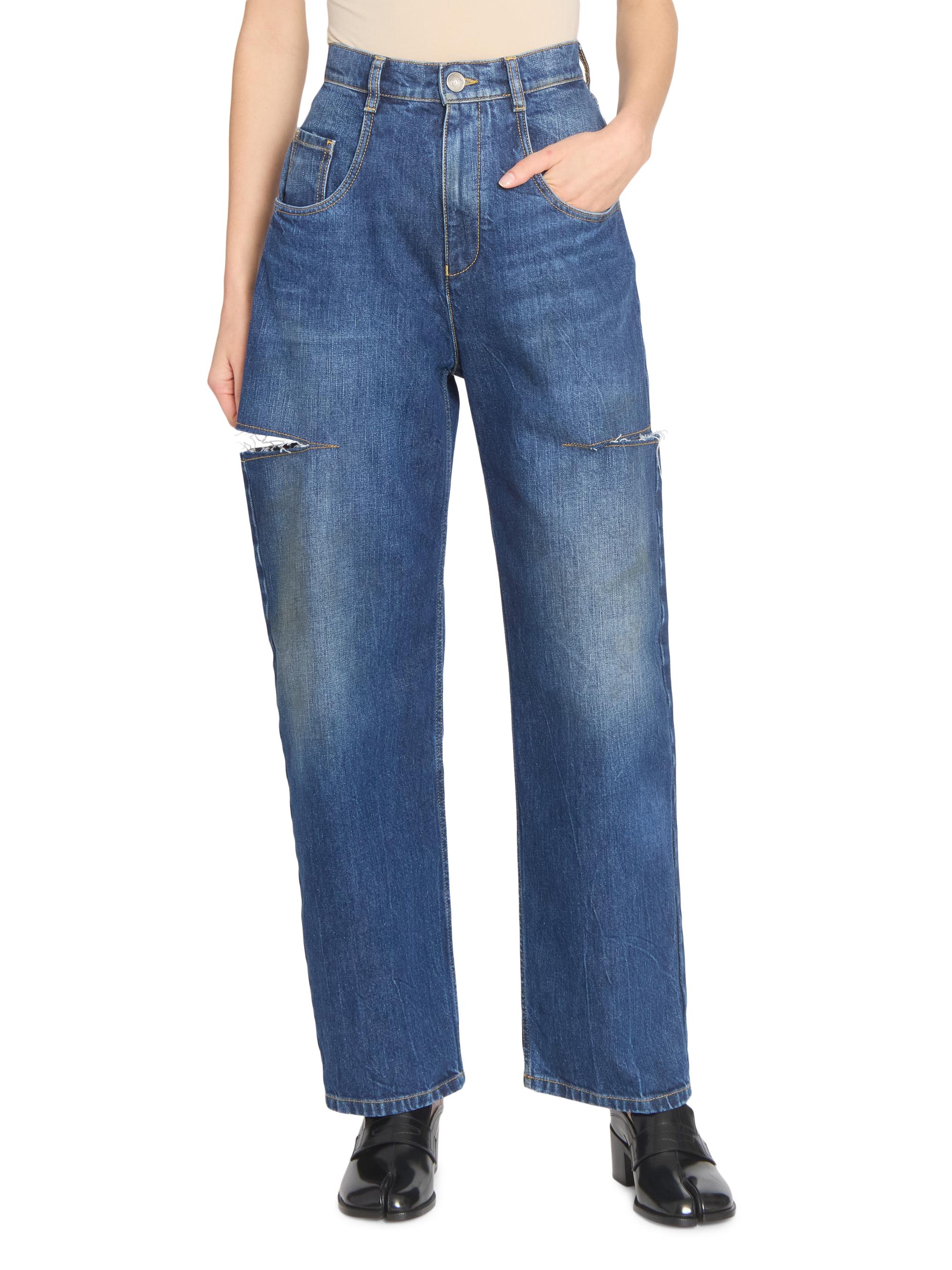 Maison Margiela Side Slash 5-Pocket Jeans | Saks Fifth Avenue