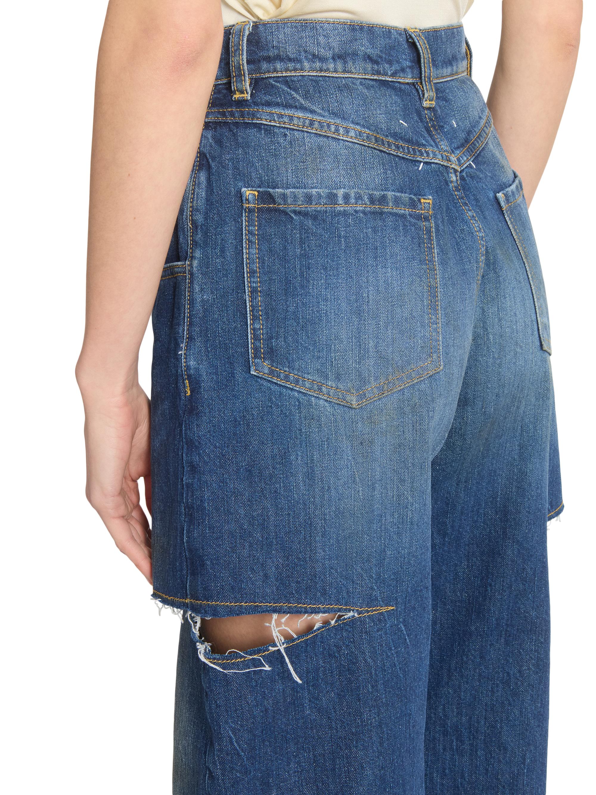 Maison Margiela Side Slash 5-Pocket Jeans | Saks Fifth Avenue
