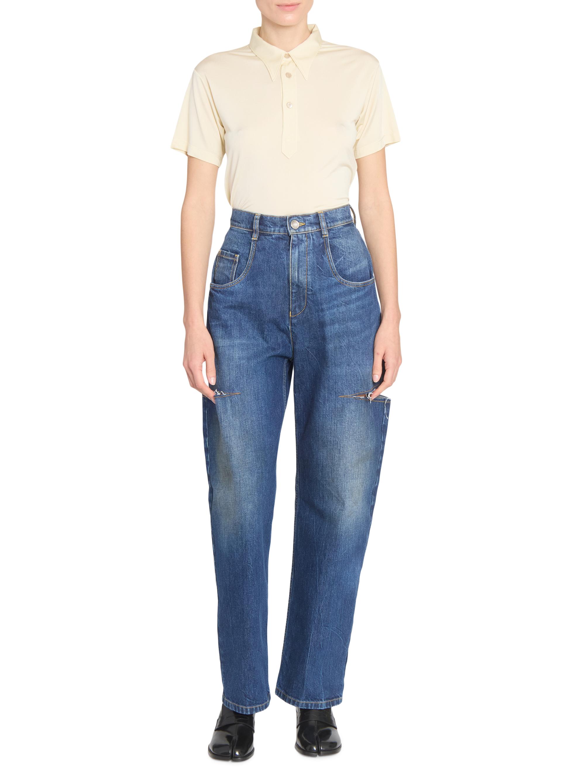 Maison Margiela Side Slash 5-Pocket Jeans | Saks Fifth Avenue