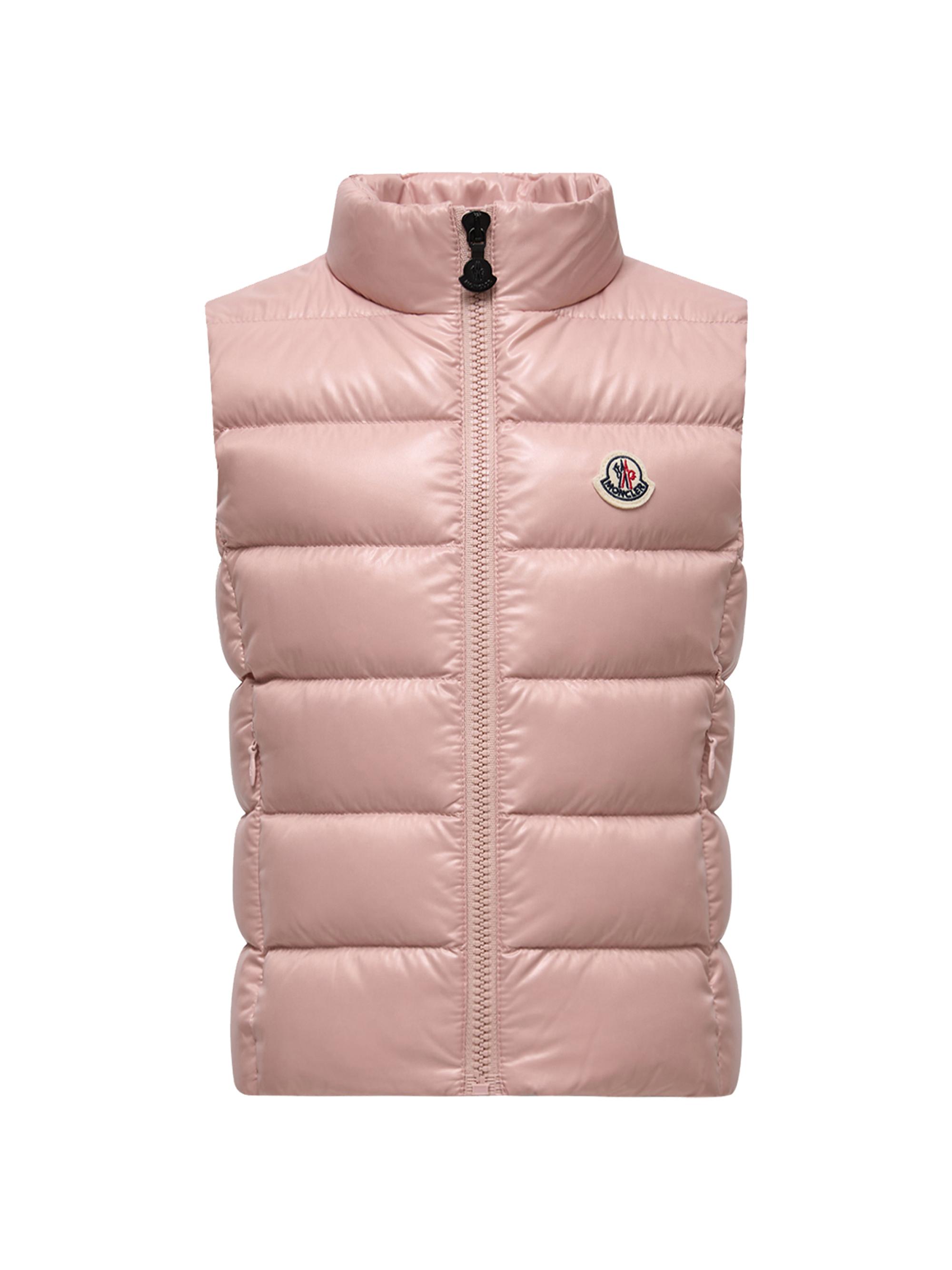 Moncler Little Girl's & Girl's Ghany Zip Up Vest - Pink