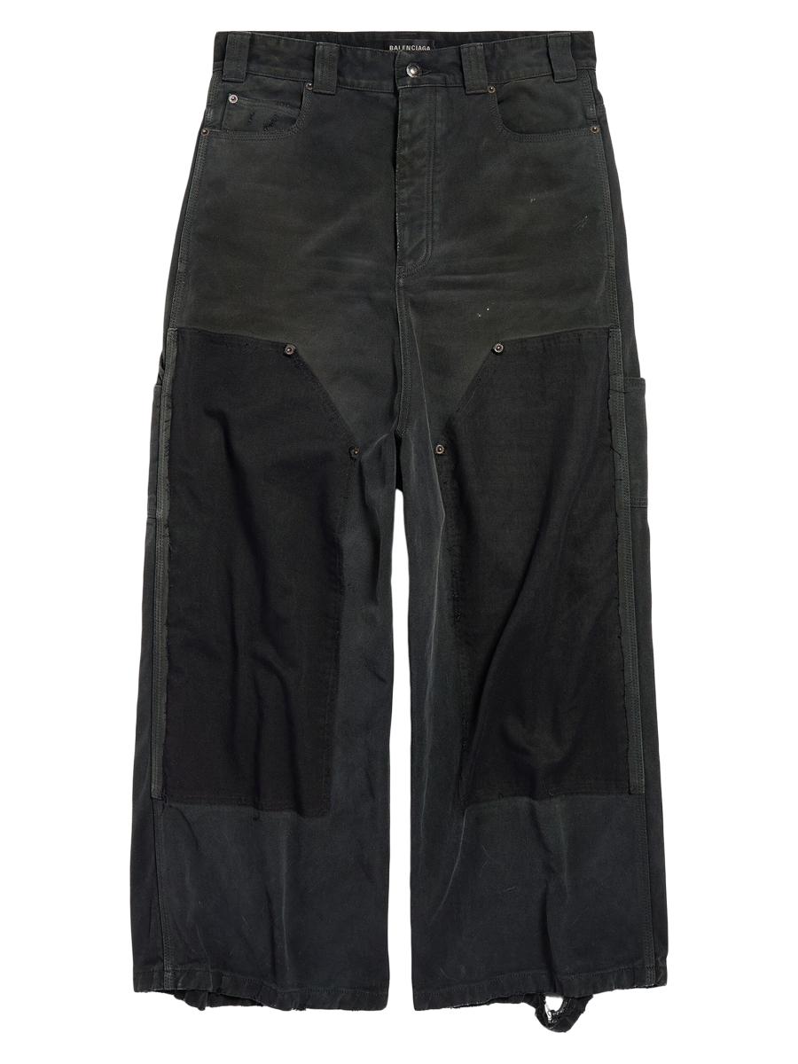【関税＆送料込み】Balenciaga Black Cotton Bootcut Jeans Balenciaga Bootcut Jeans | Saks Fifth Avenue