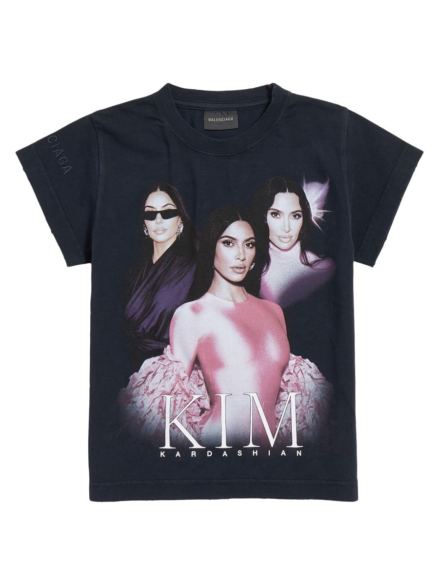 Balenciaga Kim K Shrunk T-Shirt | Saks Fifth Avenue