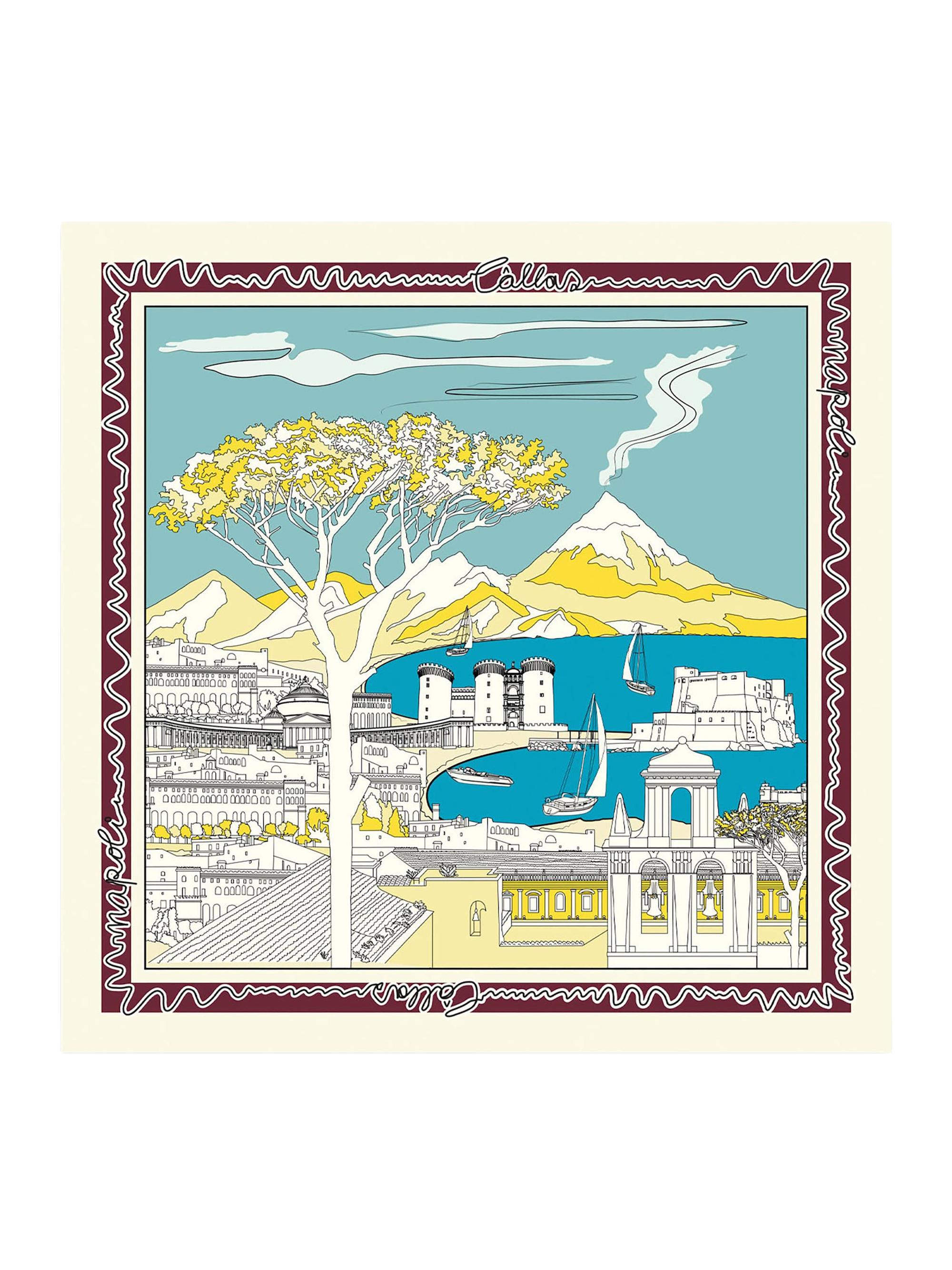 Callas Milano Women's Napoli Scarf - Yellow