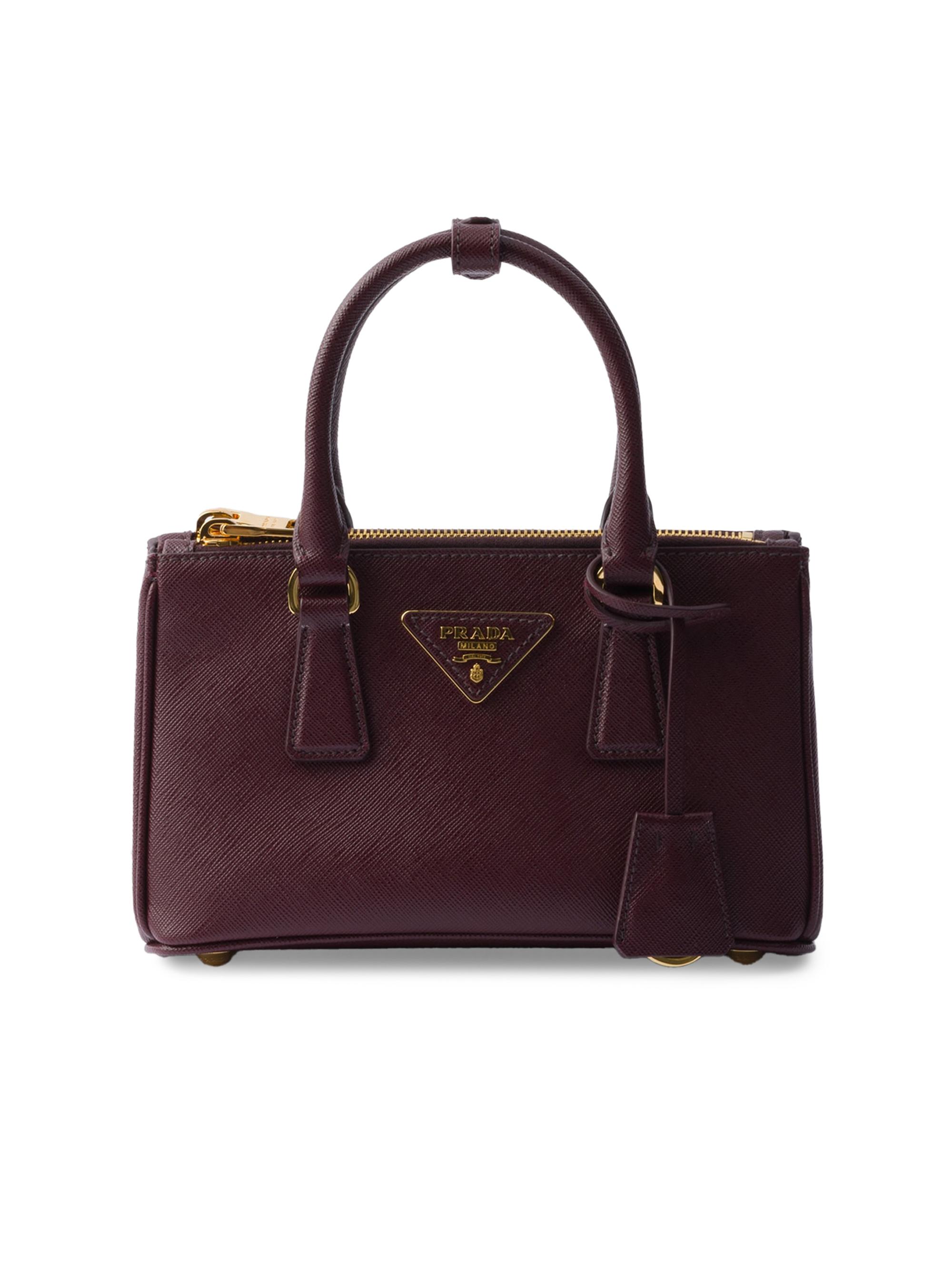 Prada Small Galleria Saffiano Leather Top Handle Bag | Saks