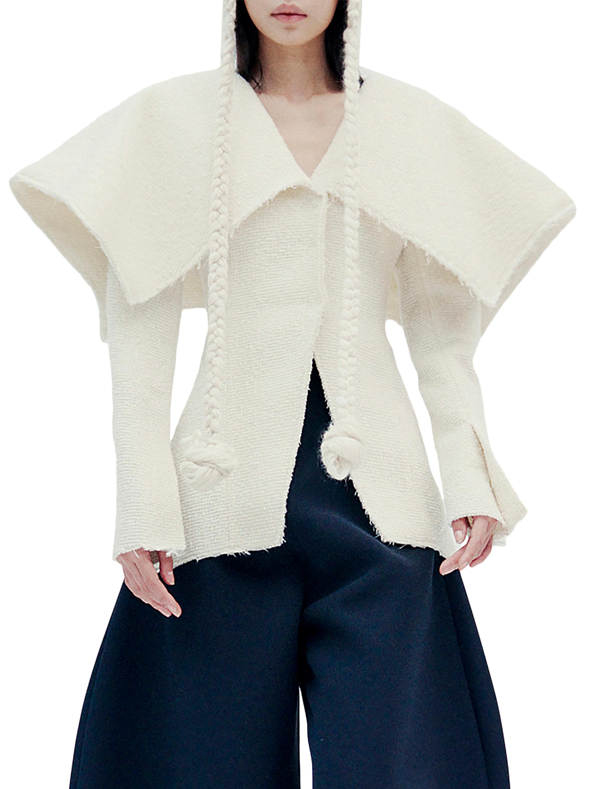 s*k様 asap mode コーティングフレア A.W.A.K.E. Mode Wide Spread Collar Fitted Jacket | Saks Fifth Avenue