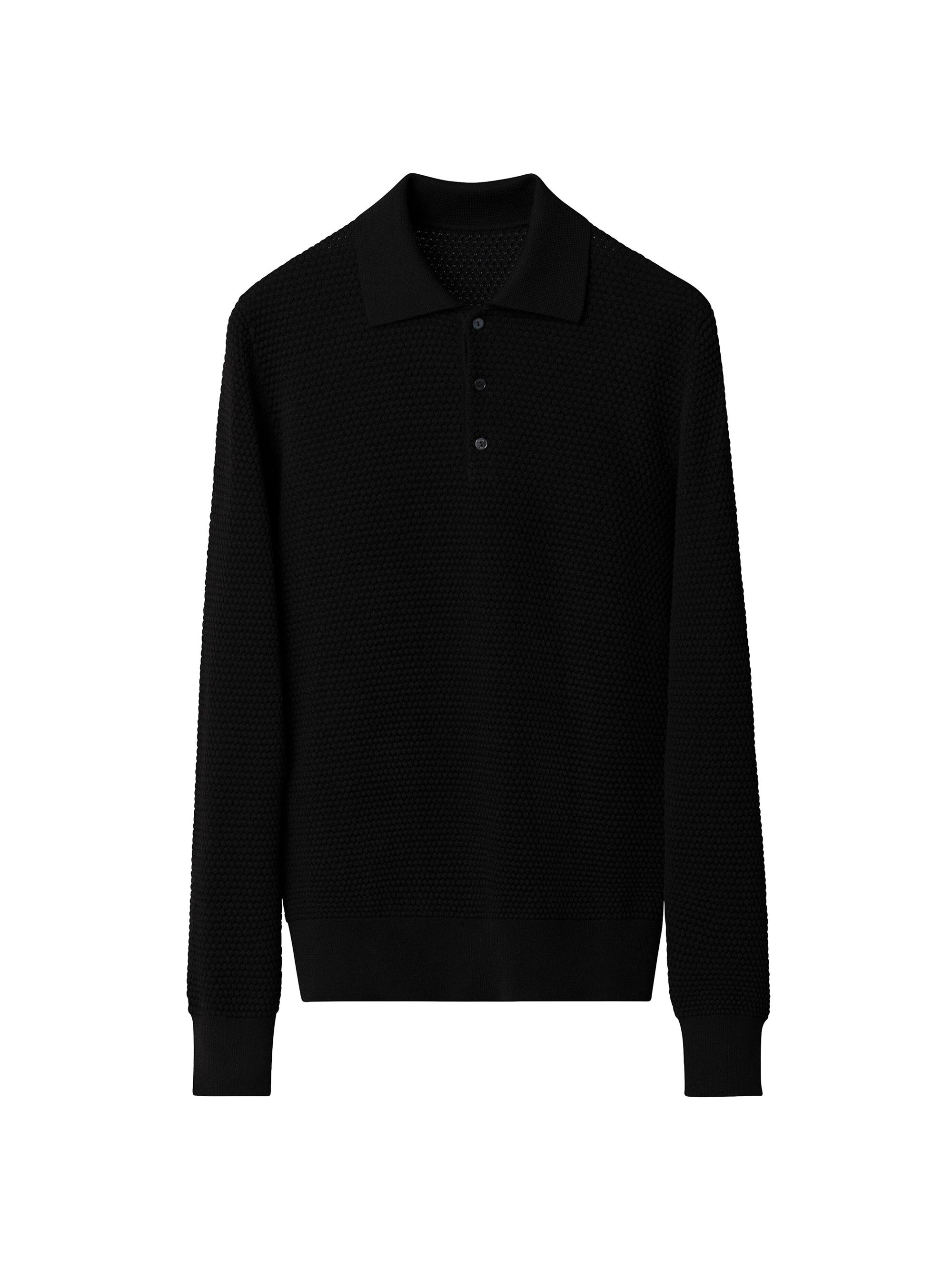 Polo Ralph Lauren Diamond-Quilted Placket Sweater | Saks Fifth Avenue
