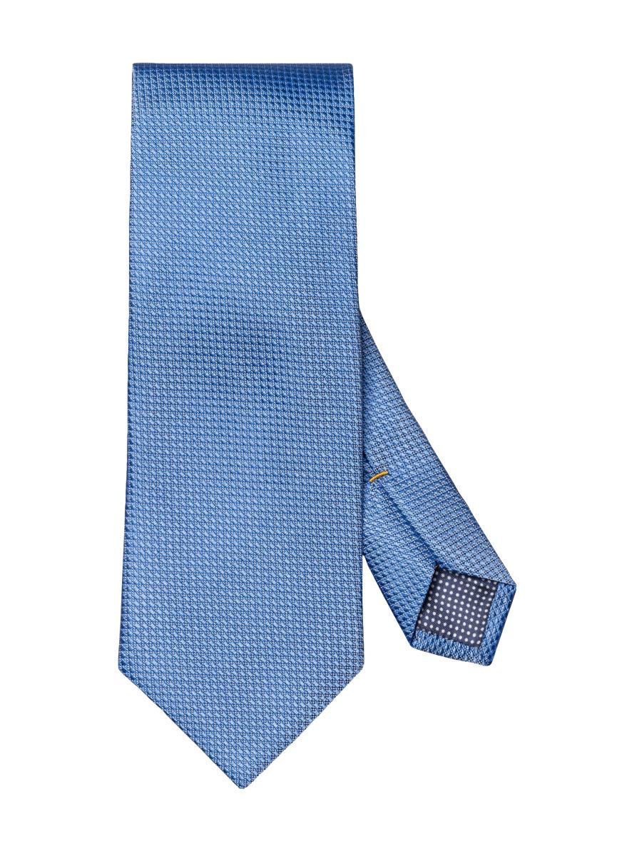 Eton Men's Pin-dot Silk Tie In Blue