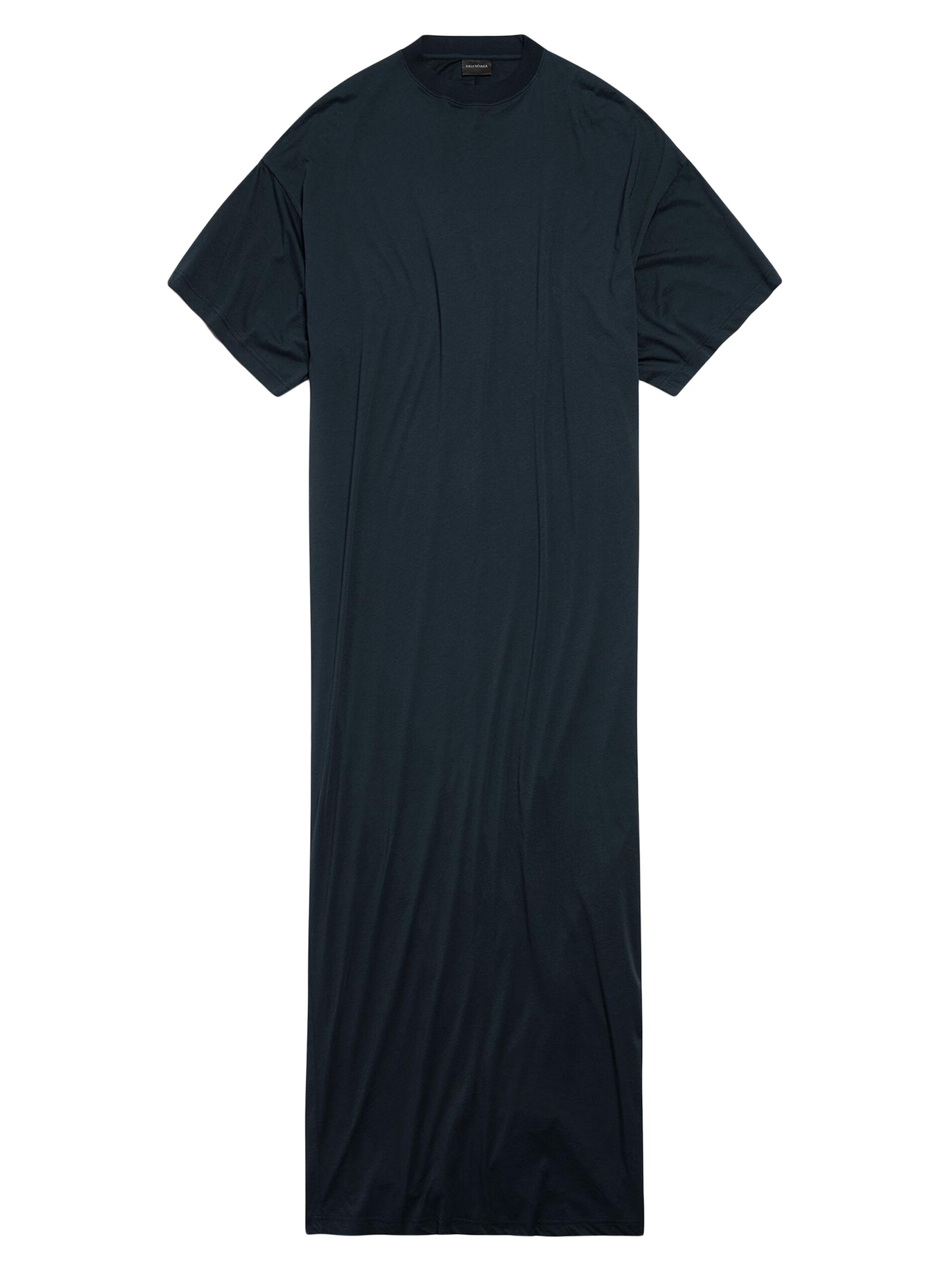 Balenciaga Women's Cocoon Maxi Dress - Black Faded