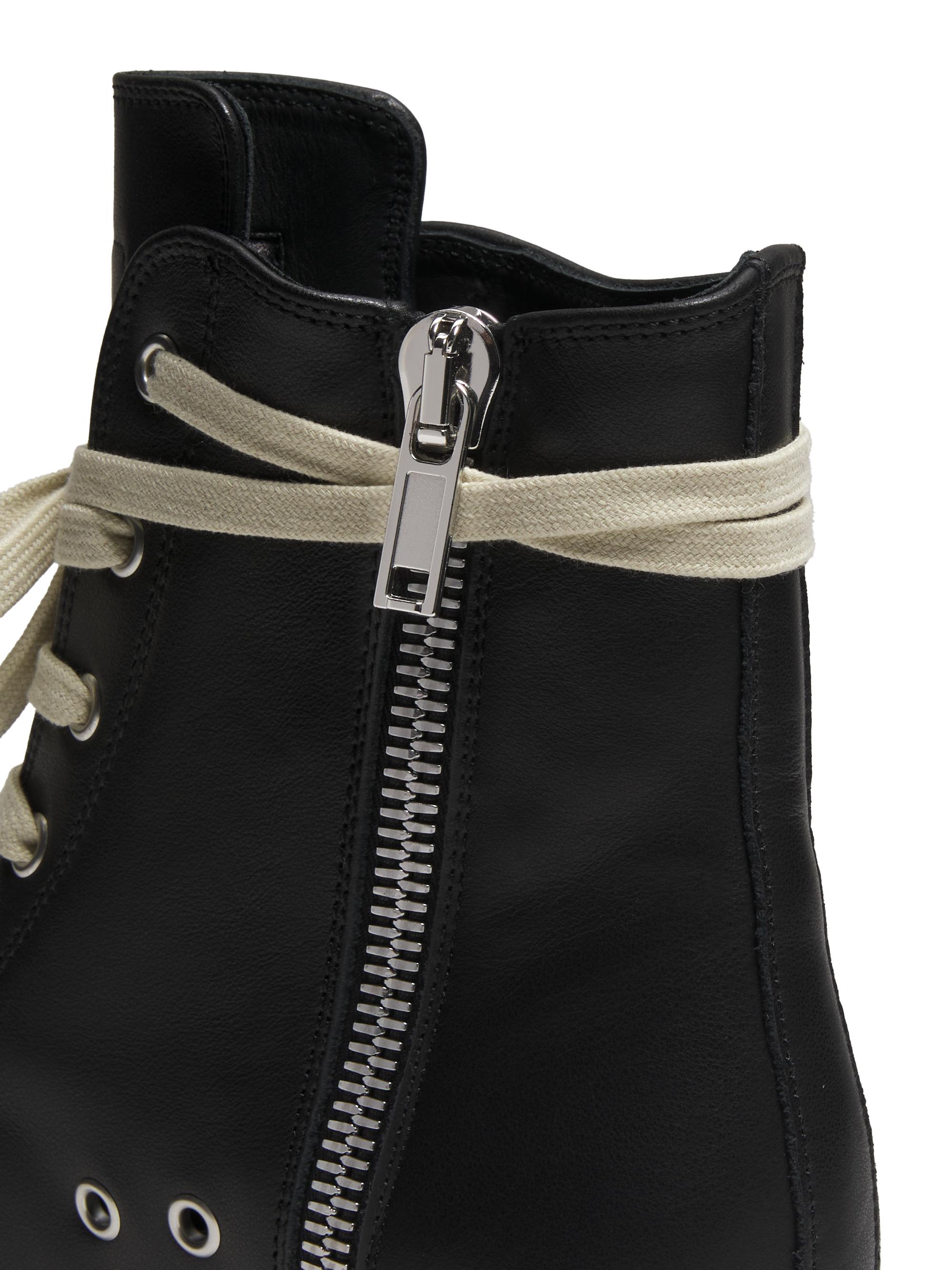 Rick Owens Creep Leather High-Top Sneakers | Saks Fifth Avenue