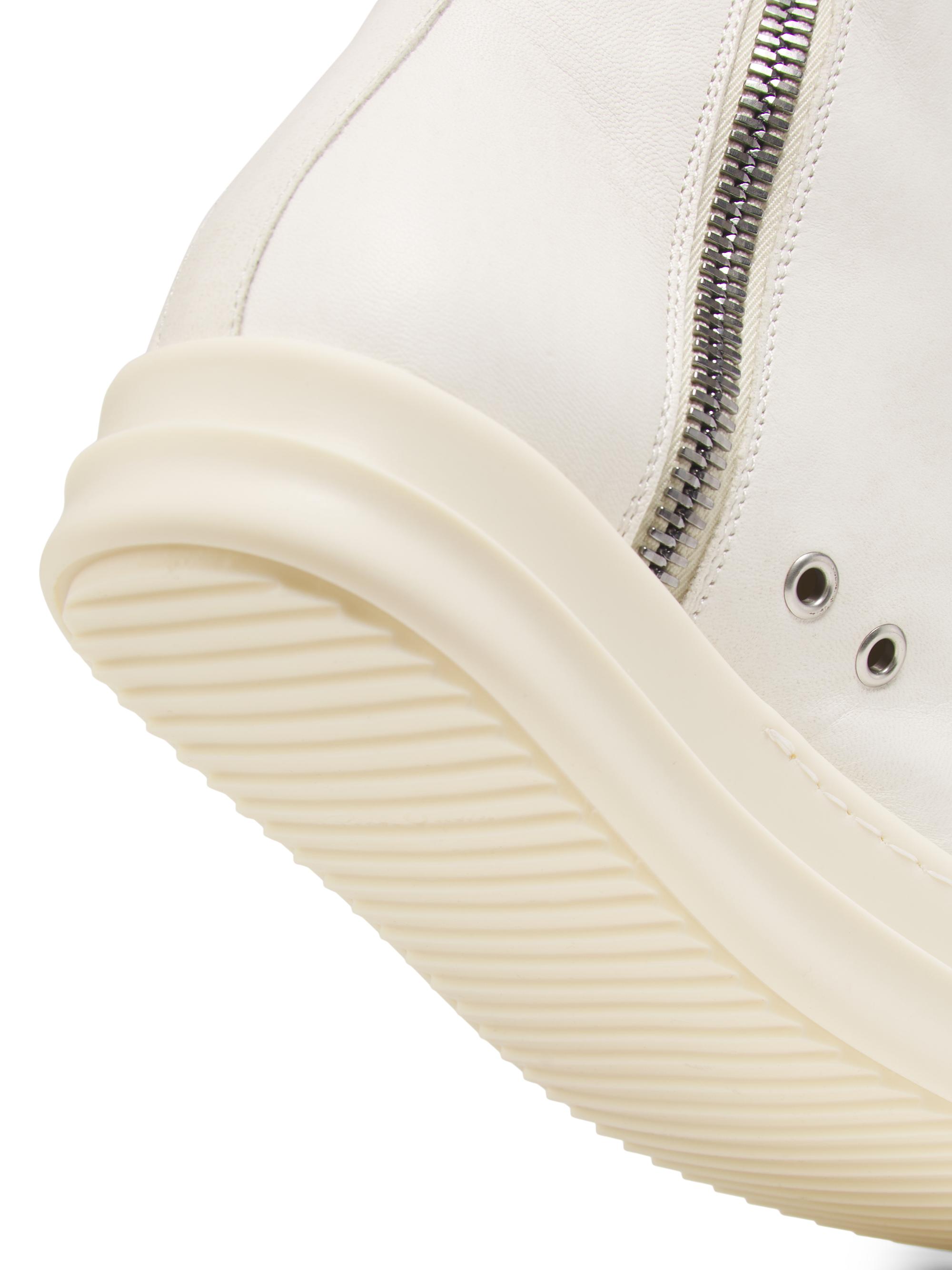 Rick Owens Leather High-Top Sneakers | Saks Fifth Avenue