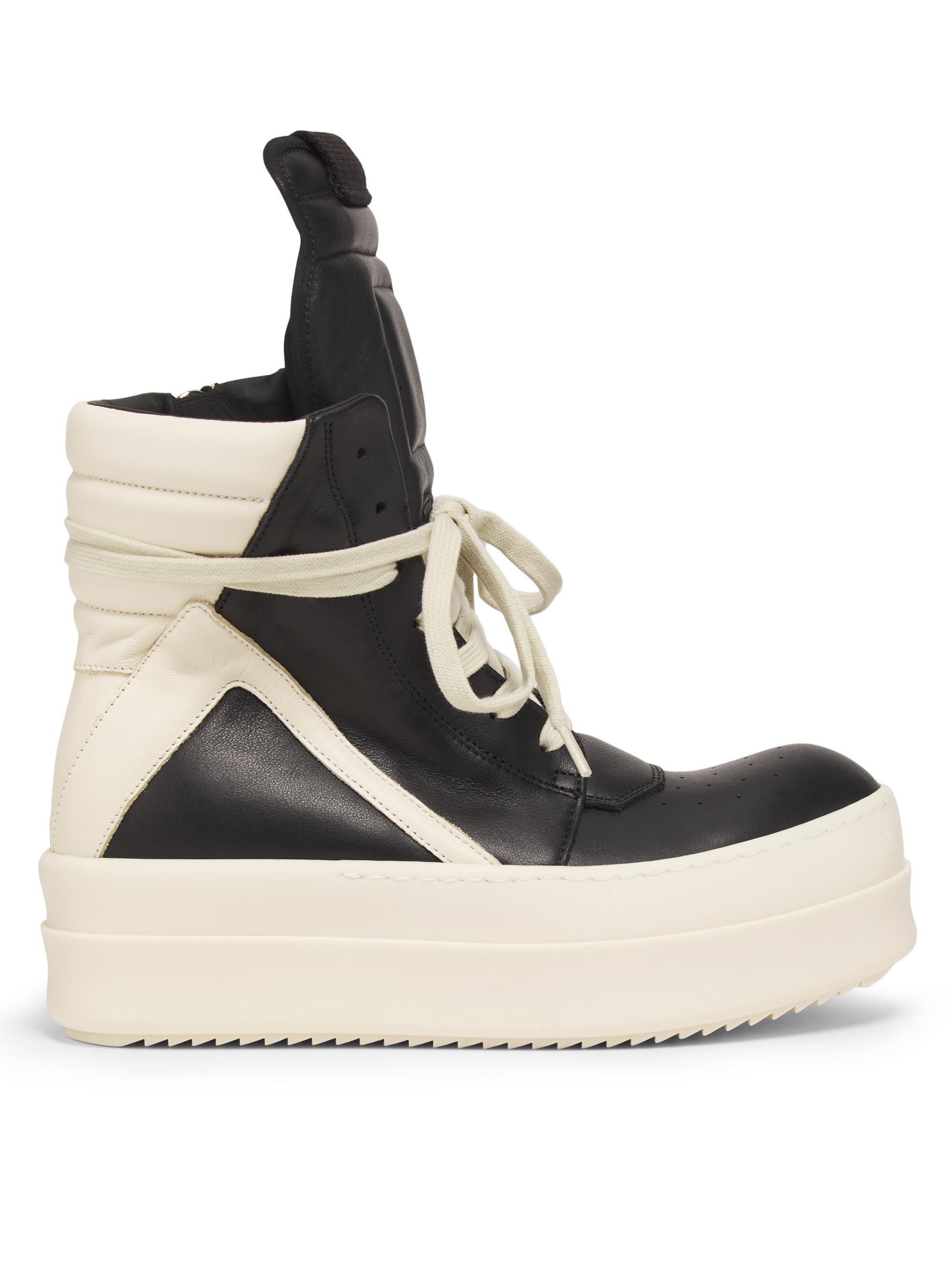 Rick Owens Geobasket Leather High-Top Sneakers | Saks Fifth Avenue