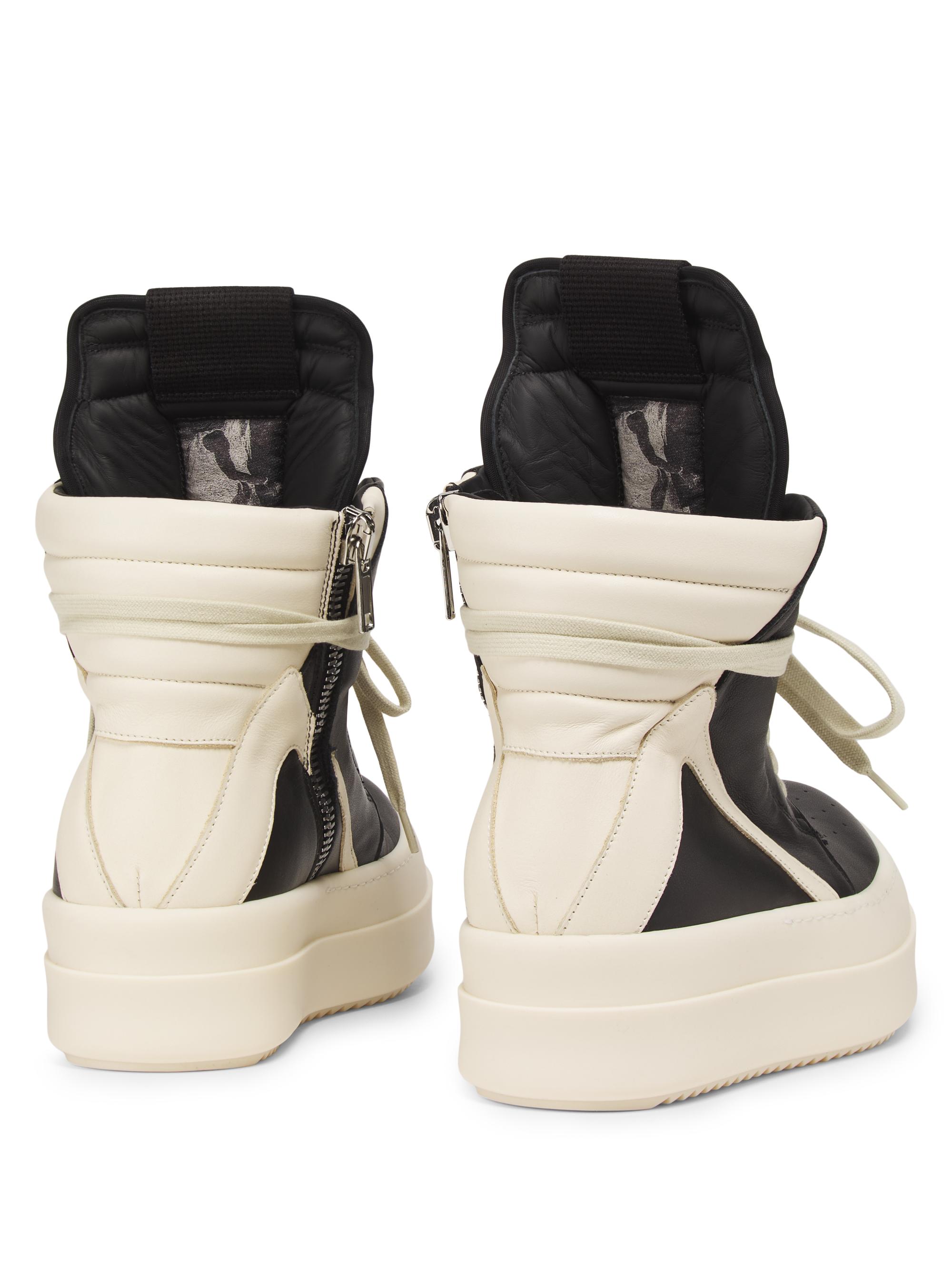 Rick Owens Geobasket Leather High-Top Sneakers | Saks Fifth Avenue