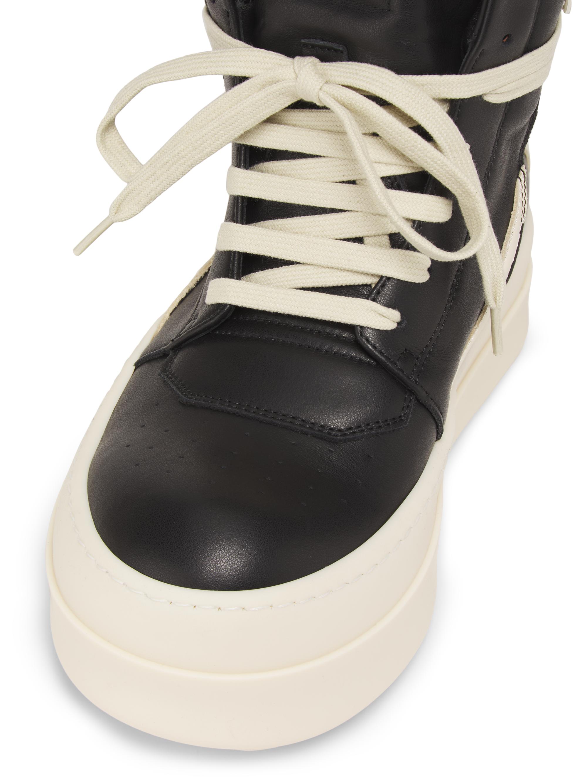 Rick Owens Geobasket Leather High-Top Sneakers | Saks Fifth Avenue