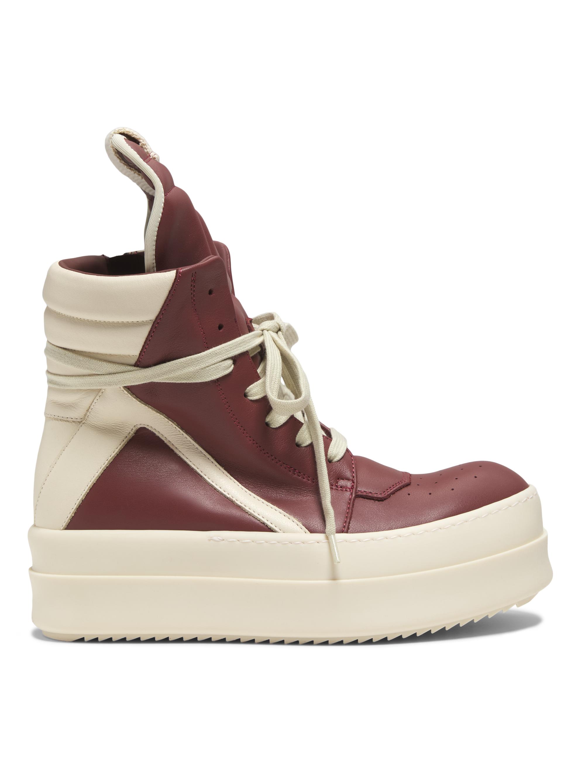 Rick Owens Geobasket Leather High-Top Sneakers | Saks Fifth Avenue