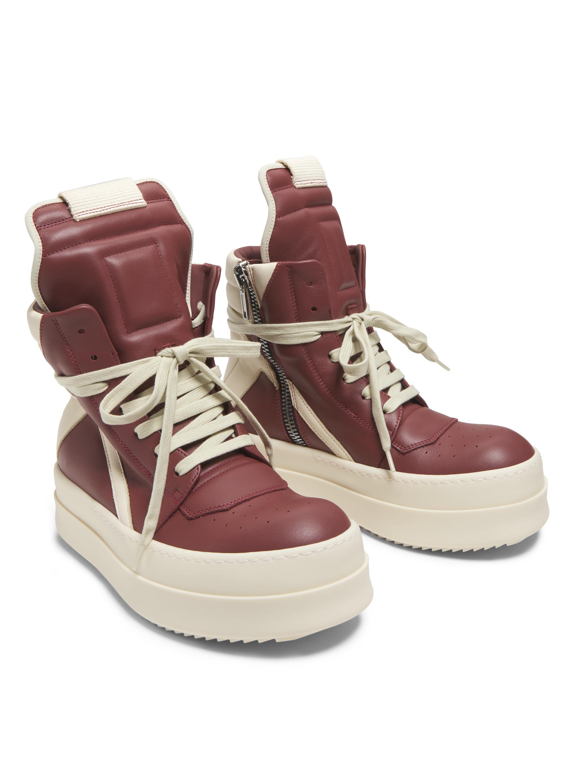 Rick Owens Geobasket Leather High-Top Sneakers | Saks Fifth Avenue