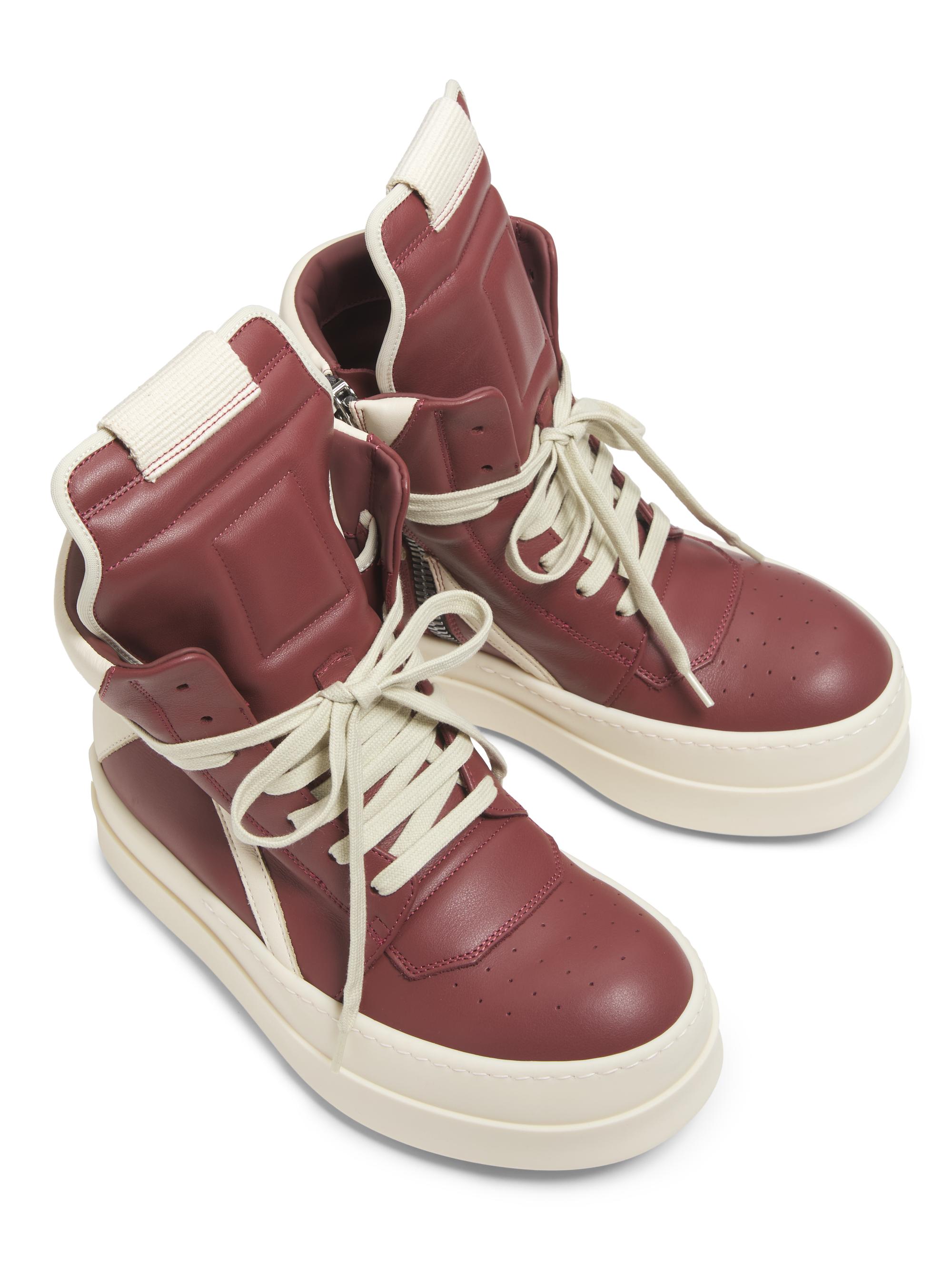 Rick Owens Geobasket Leather High-Top Sneakers | Saks Fifth Avenue