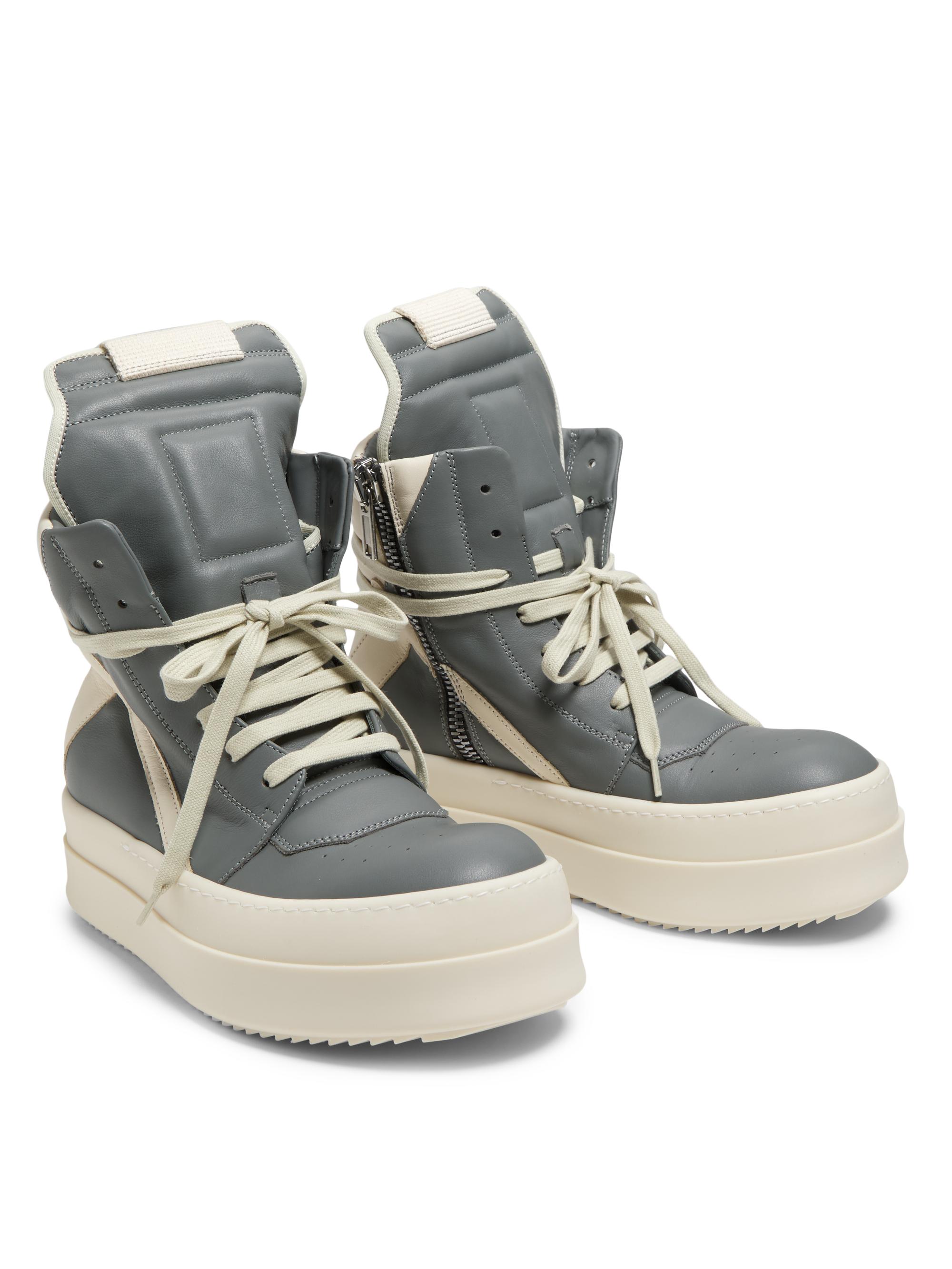 Rick Owens Geobasket Leather High-Top Sneakers | Saks Fifth Avenue