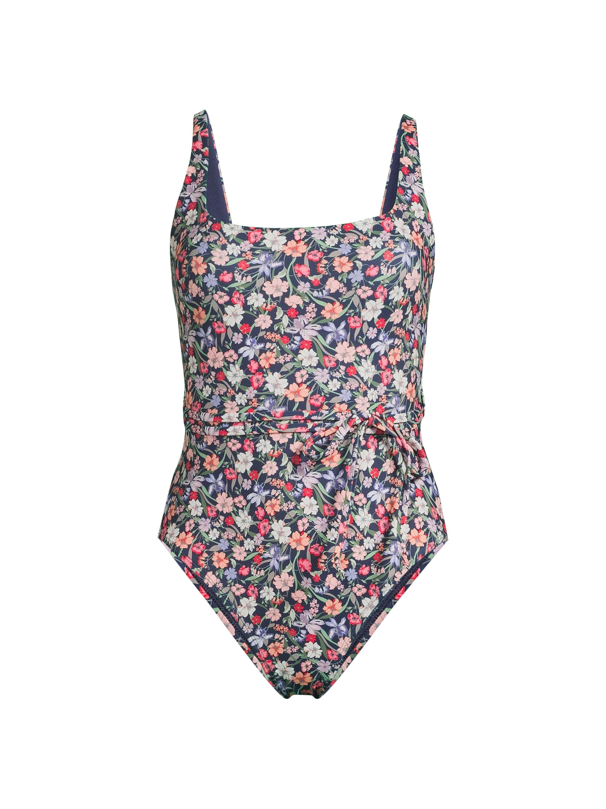 Hutch Women's Souly Floral One-Piece Swimsuit - Navy Tropical Garden