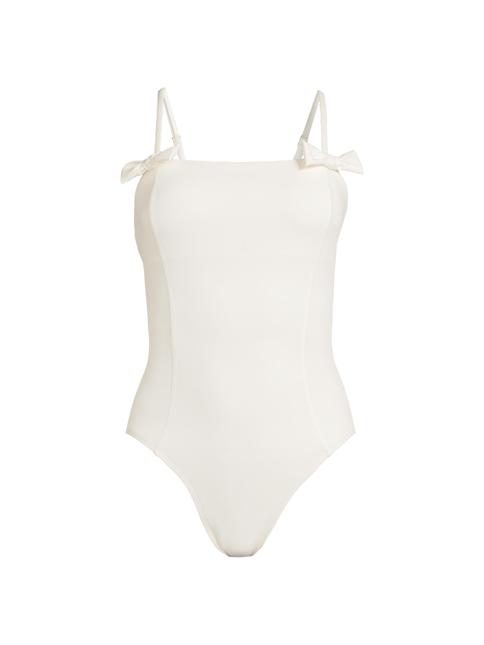 Hutch Women's Townes Bow One-Piece Swimsuit - White
