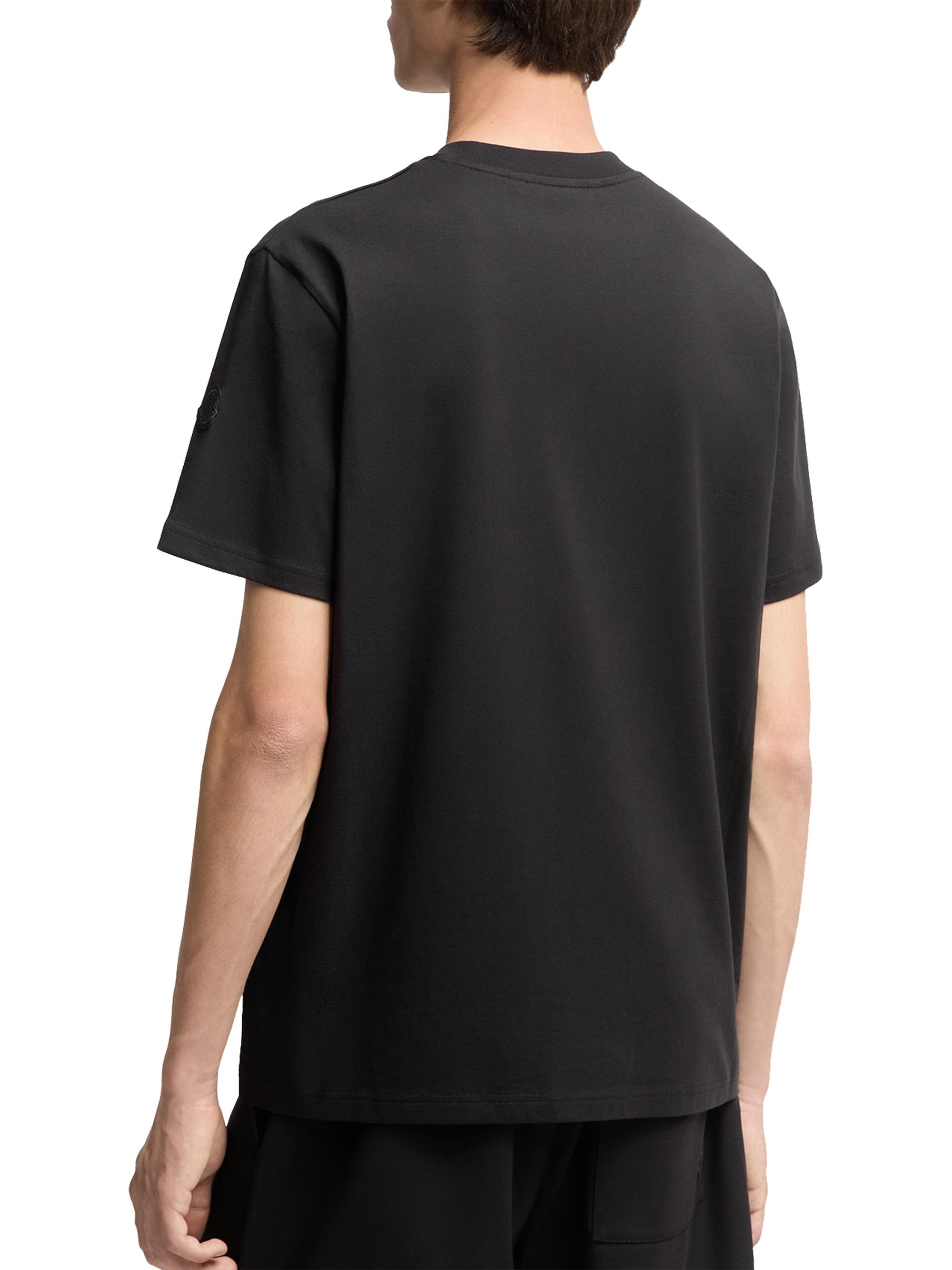 Moncler Crew-Neck T-Shirt in Cotton | Saks Fifth Avenue