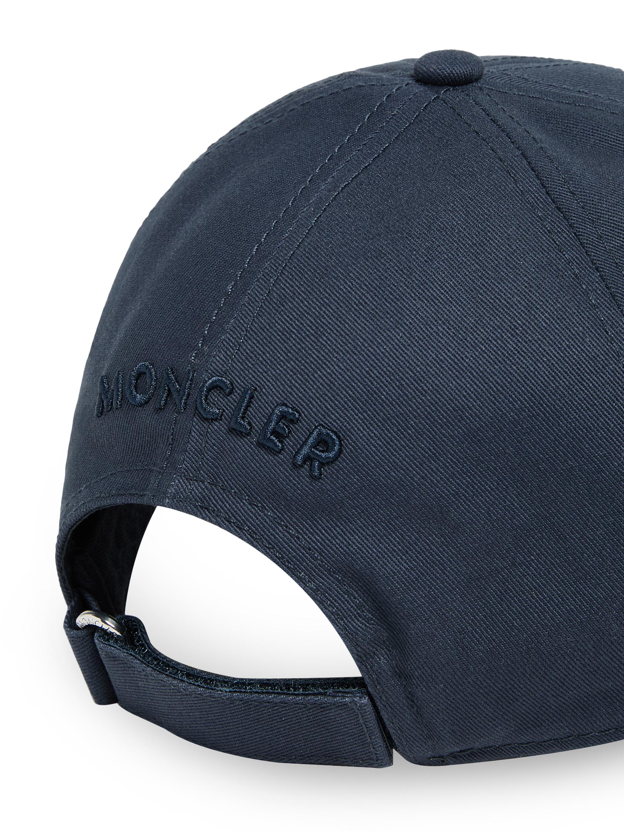 【サブ】 MONCLER BASEBALL キャップ ネイビー MONCLER モンクレール 帽子 キャップ ネイビー レディース