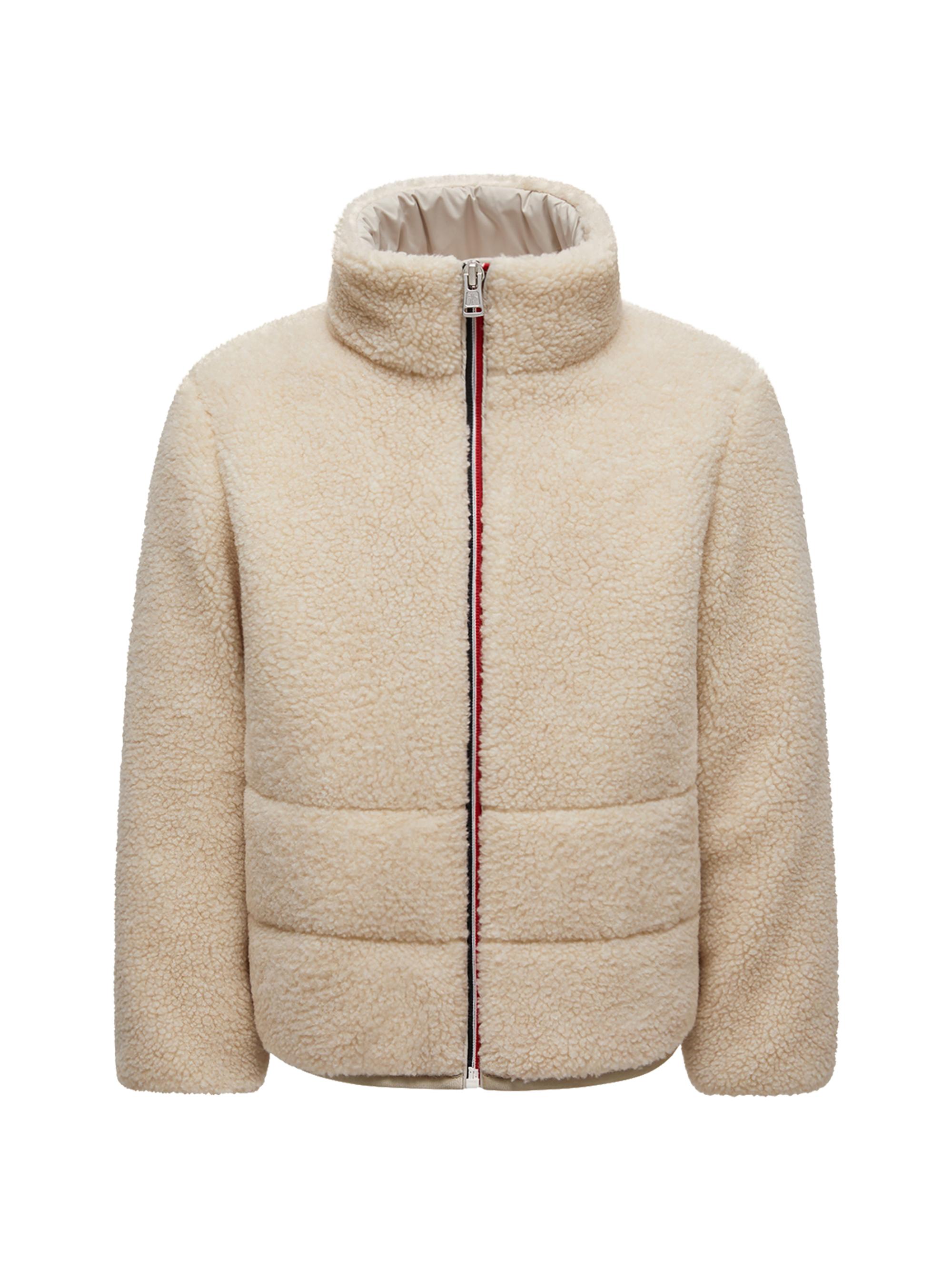 Moncler Little Boy's & Boy's Casan Down-Filled Jacket in Teddy - Light Beige