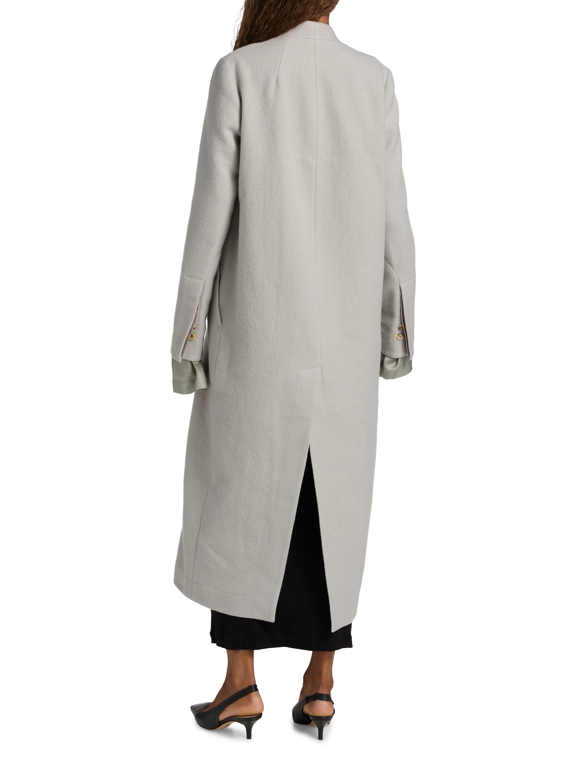Rick Owens Museum Wool Coat | Saks Fifth Avenue