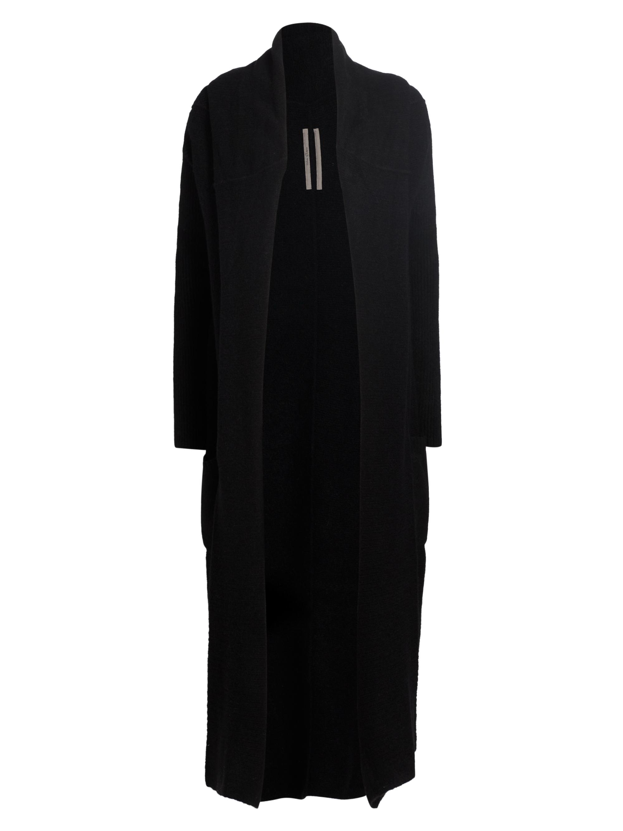 Rick Owens Shawl Collar Alpaca-Blend Long Cardigan | Saks