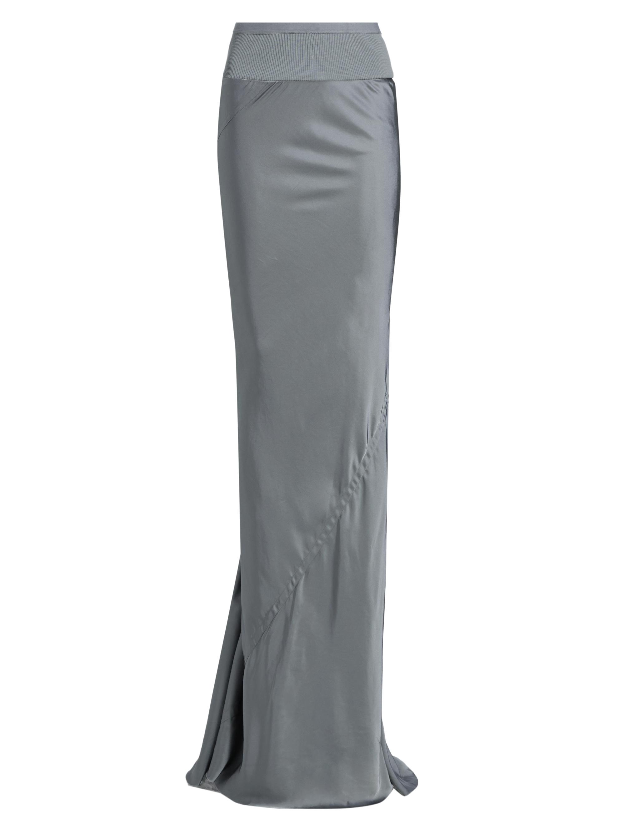 Rick Owens Women's Slim Long Coda Skirt - Washed Indigo