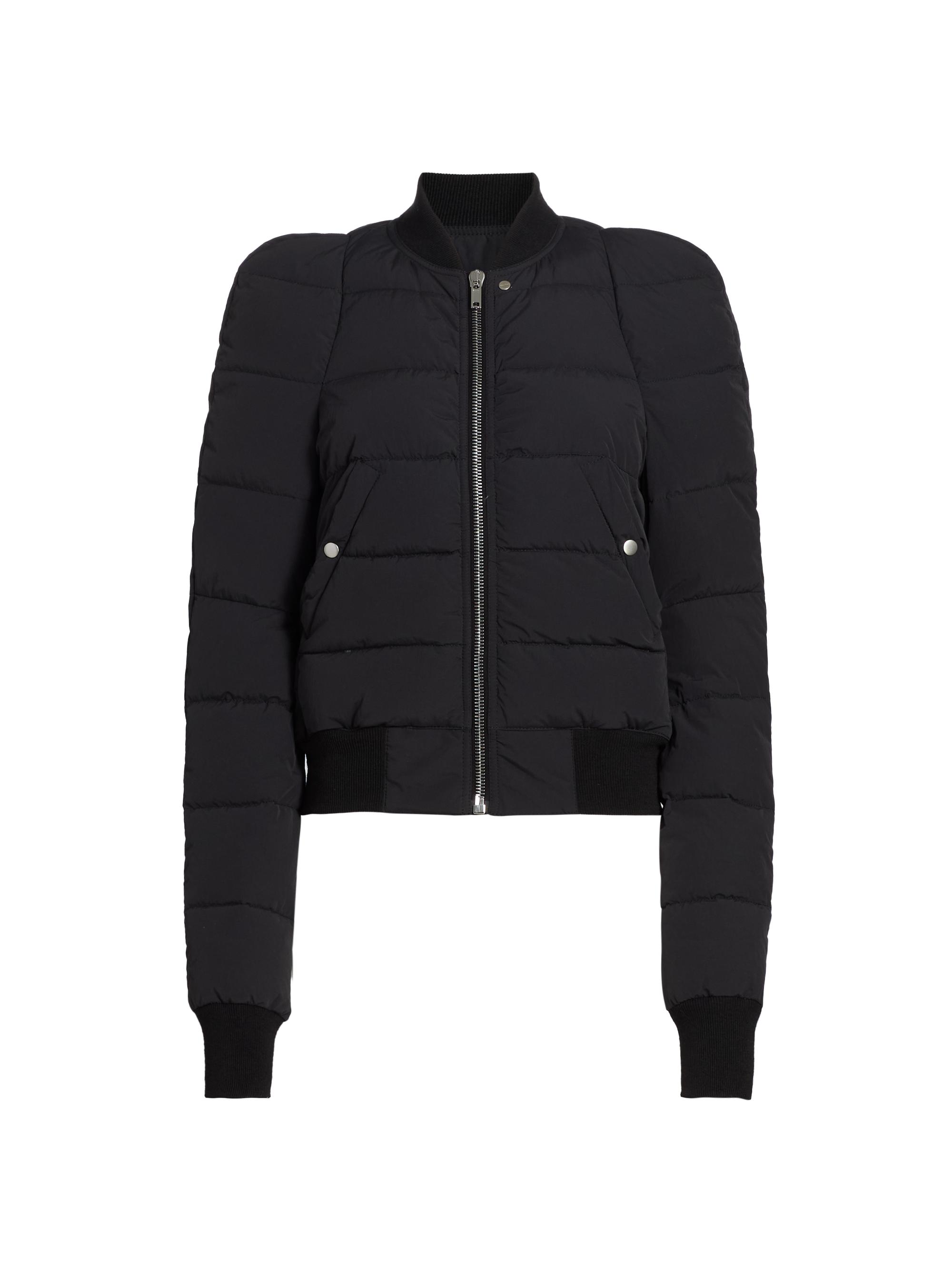 Rick Owens Women's Bomber Duvet Flight Jacket - Black
