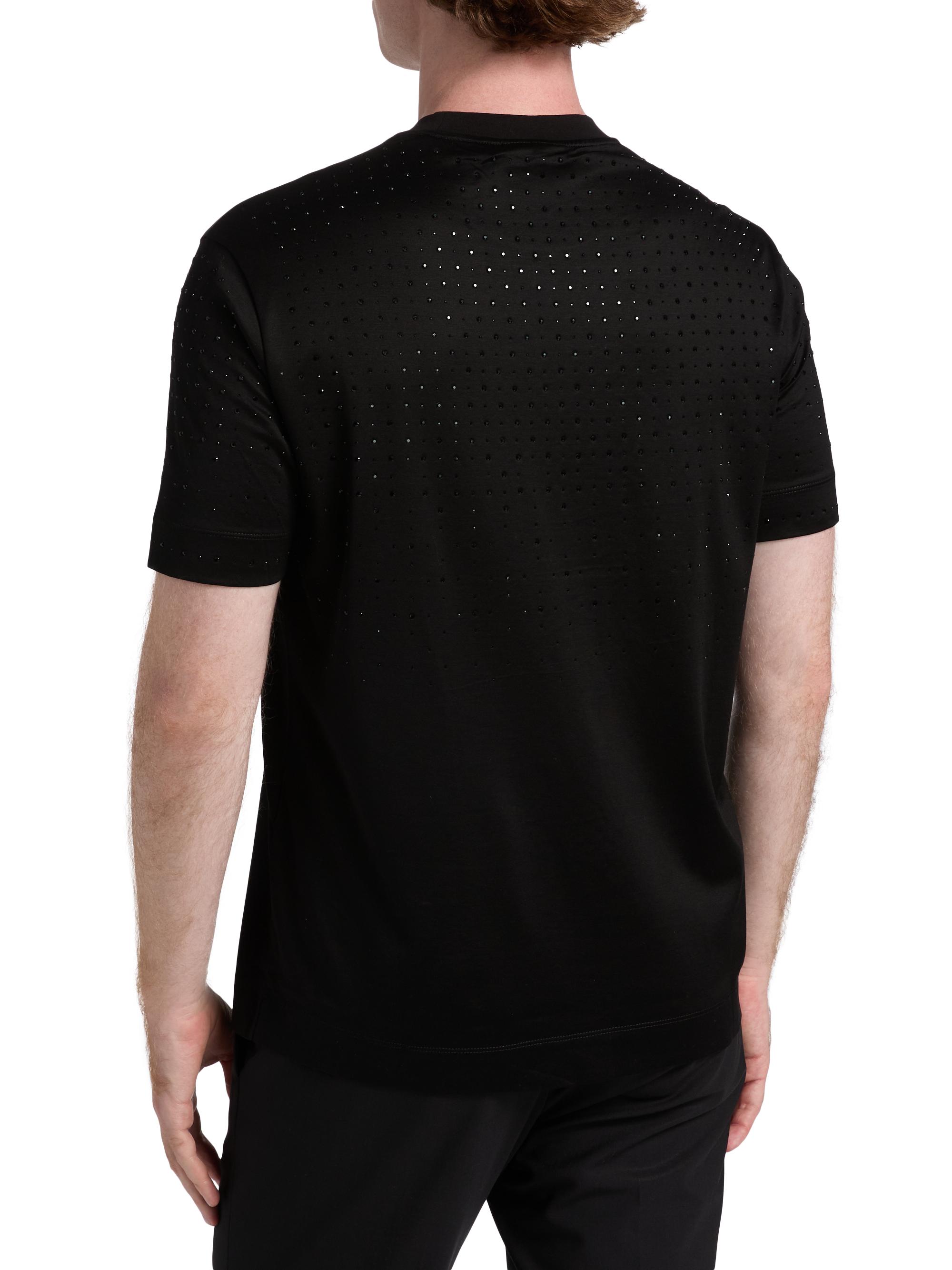 Emporio Armani Clubwear Capsule Rhinestone Logo T-Shirt | Saks