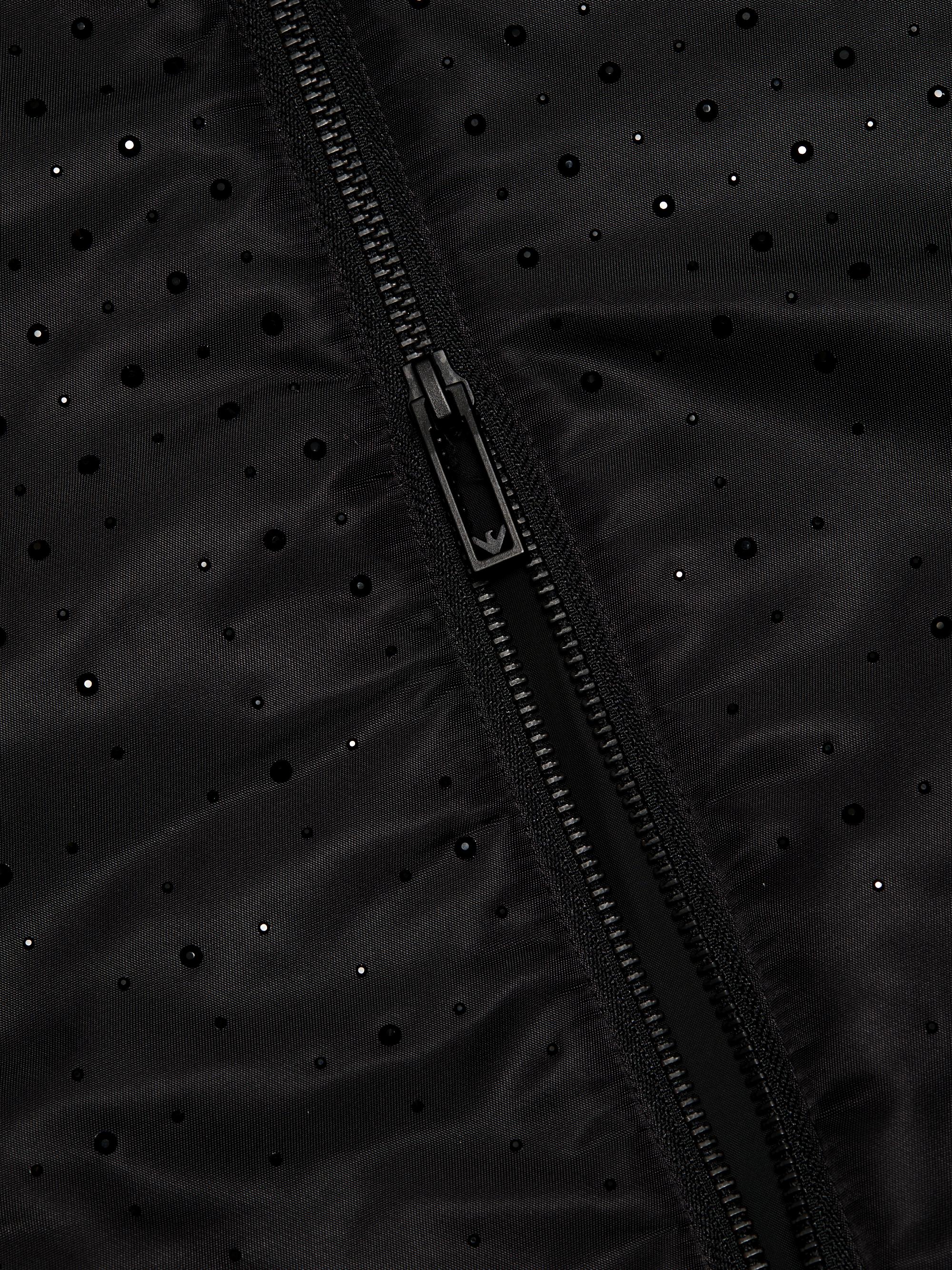 Emporio Armani Men's Clubwear Capsule Rhinestone Bomber Jacket - Black | Thumbnail 7