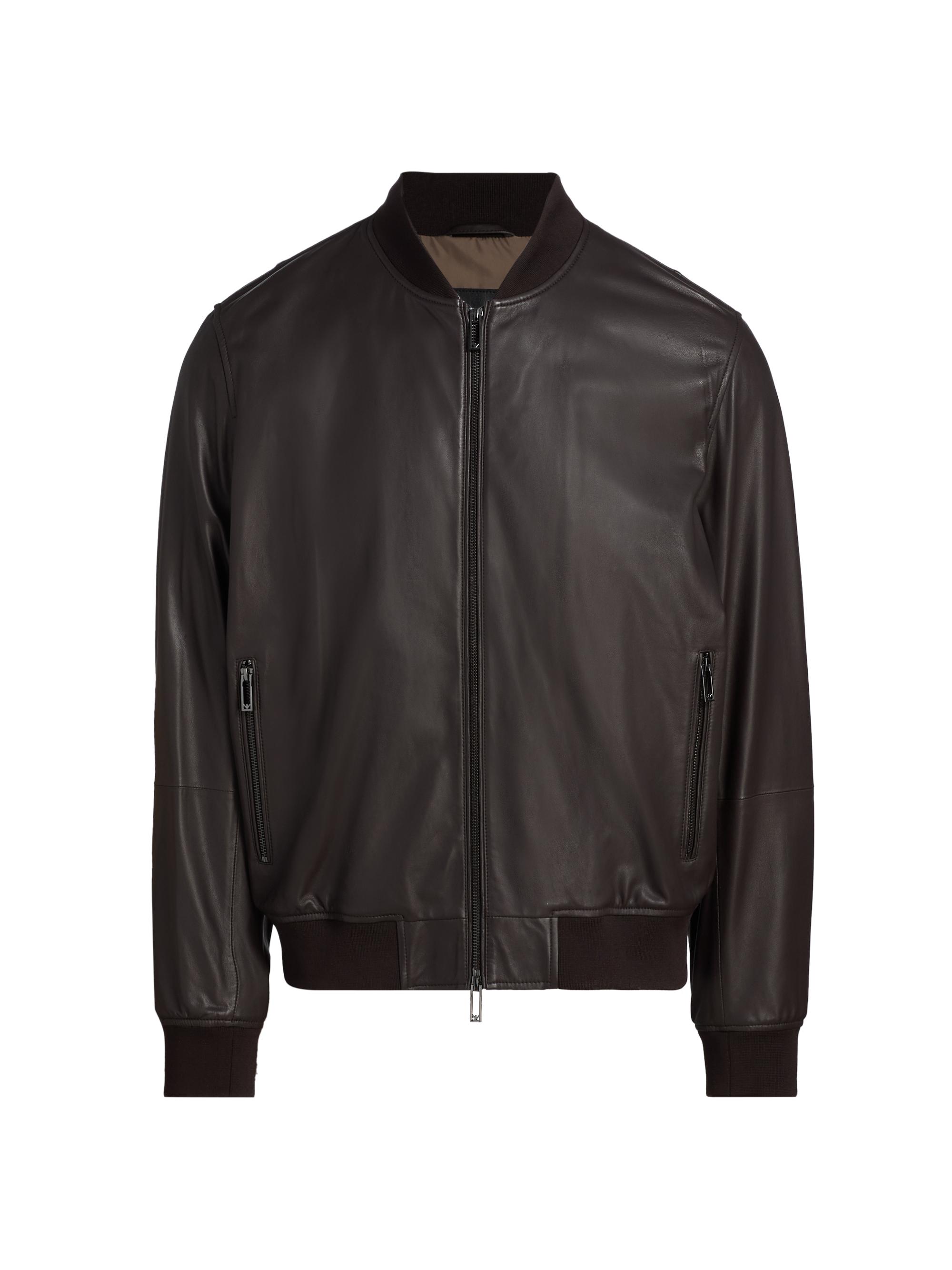 Emporio Armani Stretch Nylon Zip-Front Jacket | Saks Fifth Avenue