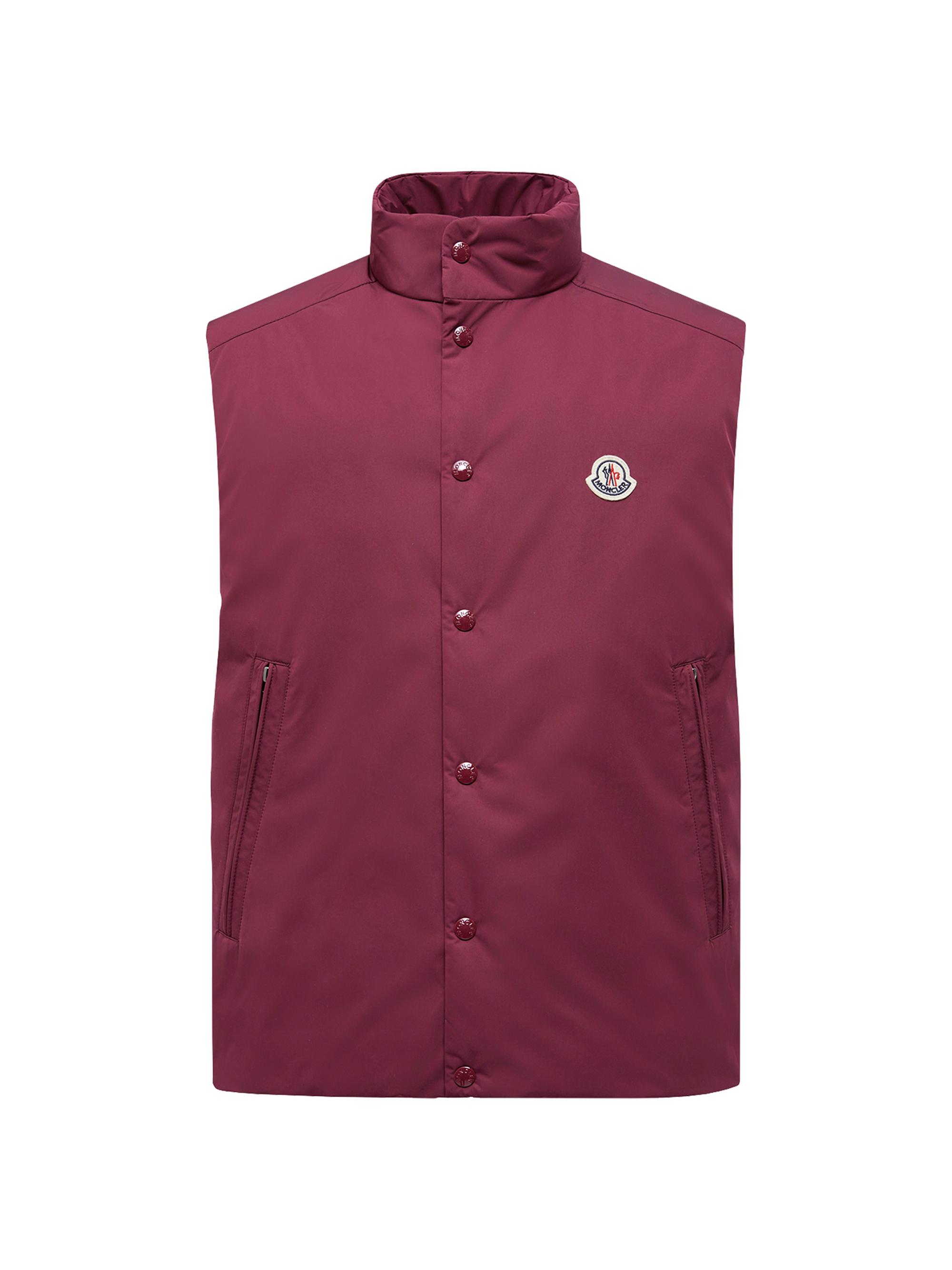 Moncler Men's Pilat Puffer Vest - Burgundy