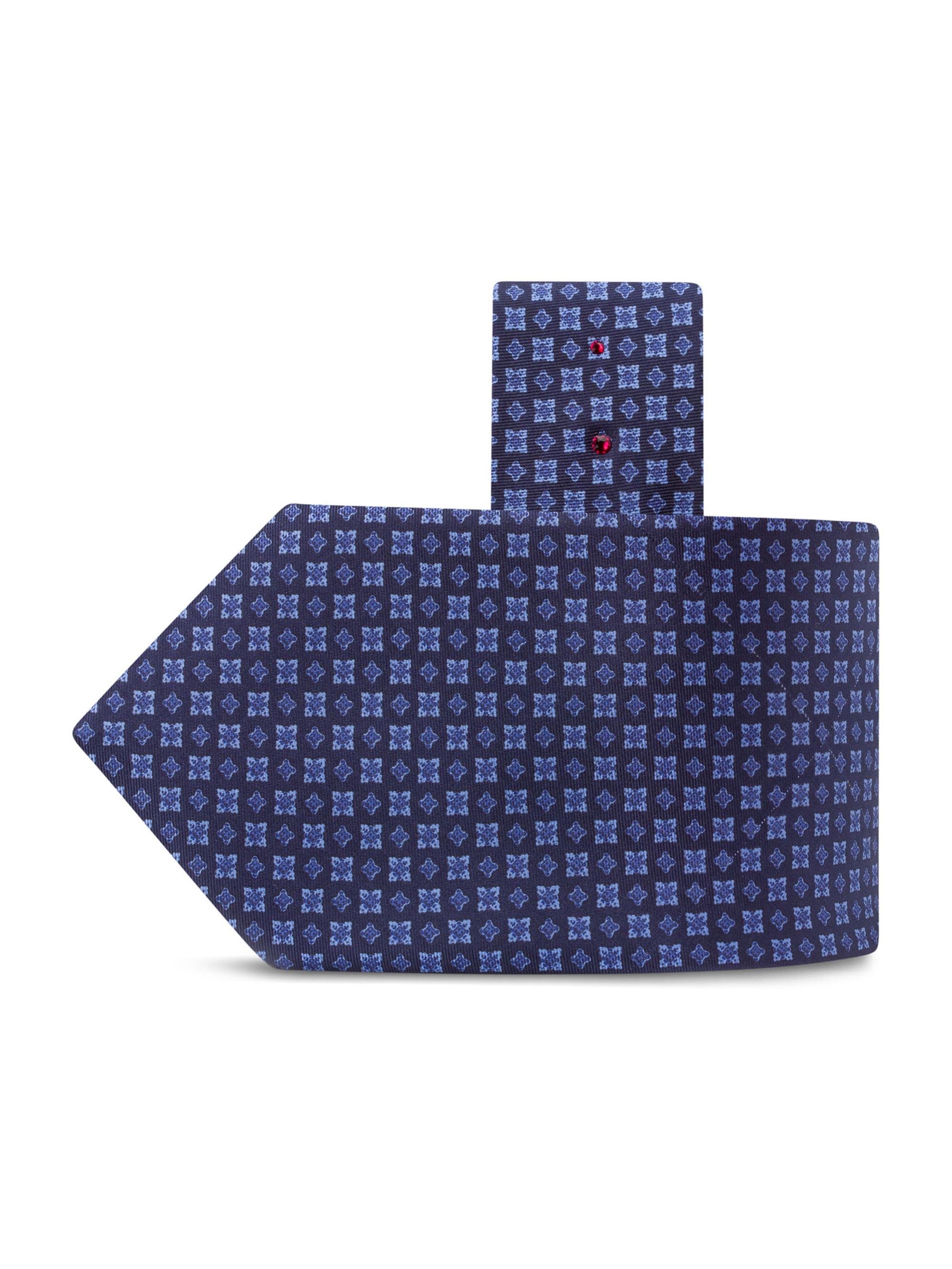 Stefano Ricci Men's Luxury Handmade Silk Tie - Dark Blue