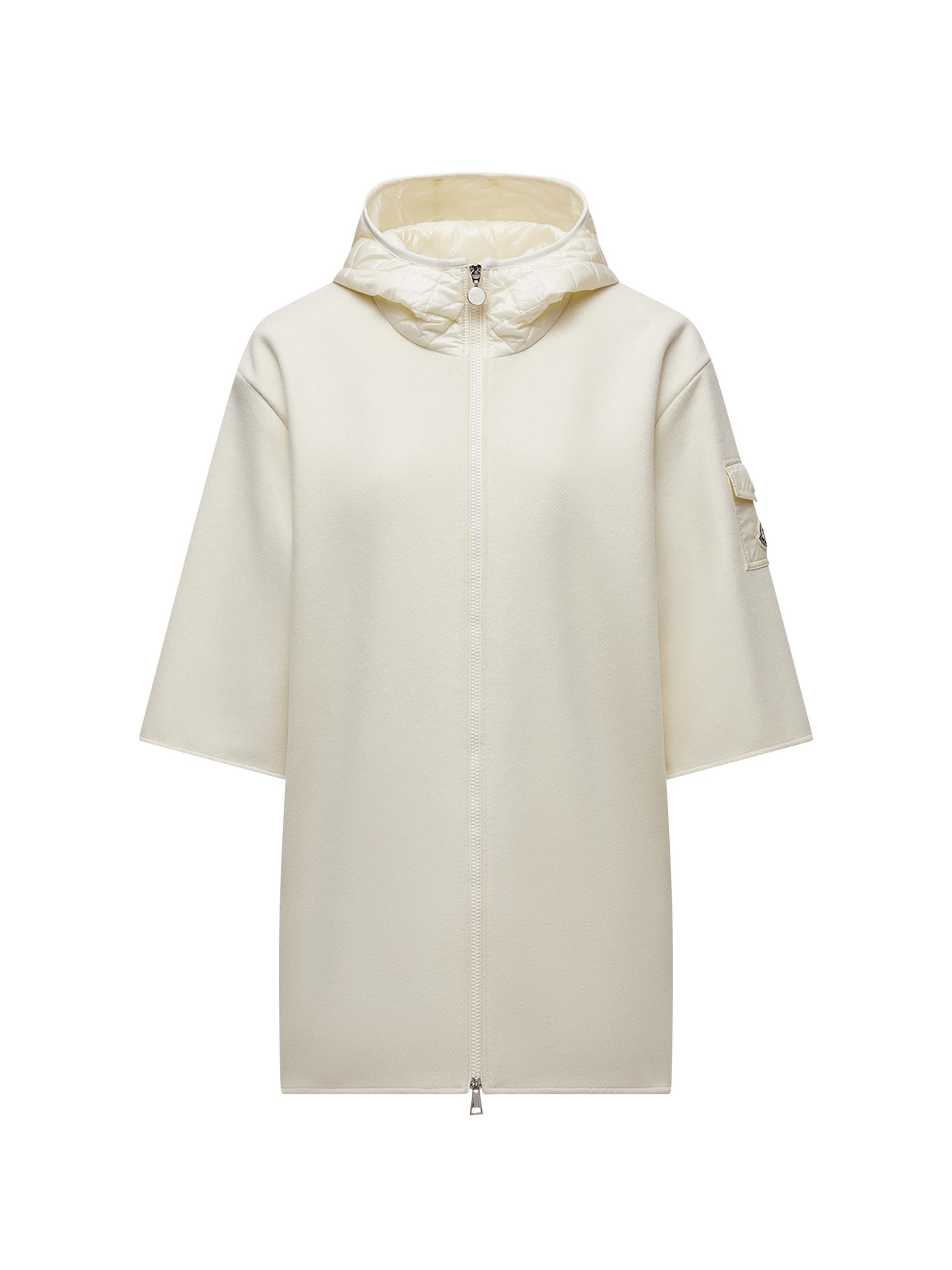 Moncler Women's Cape in Wool - White