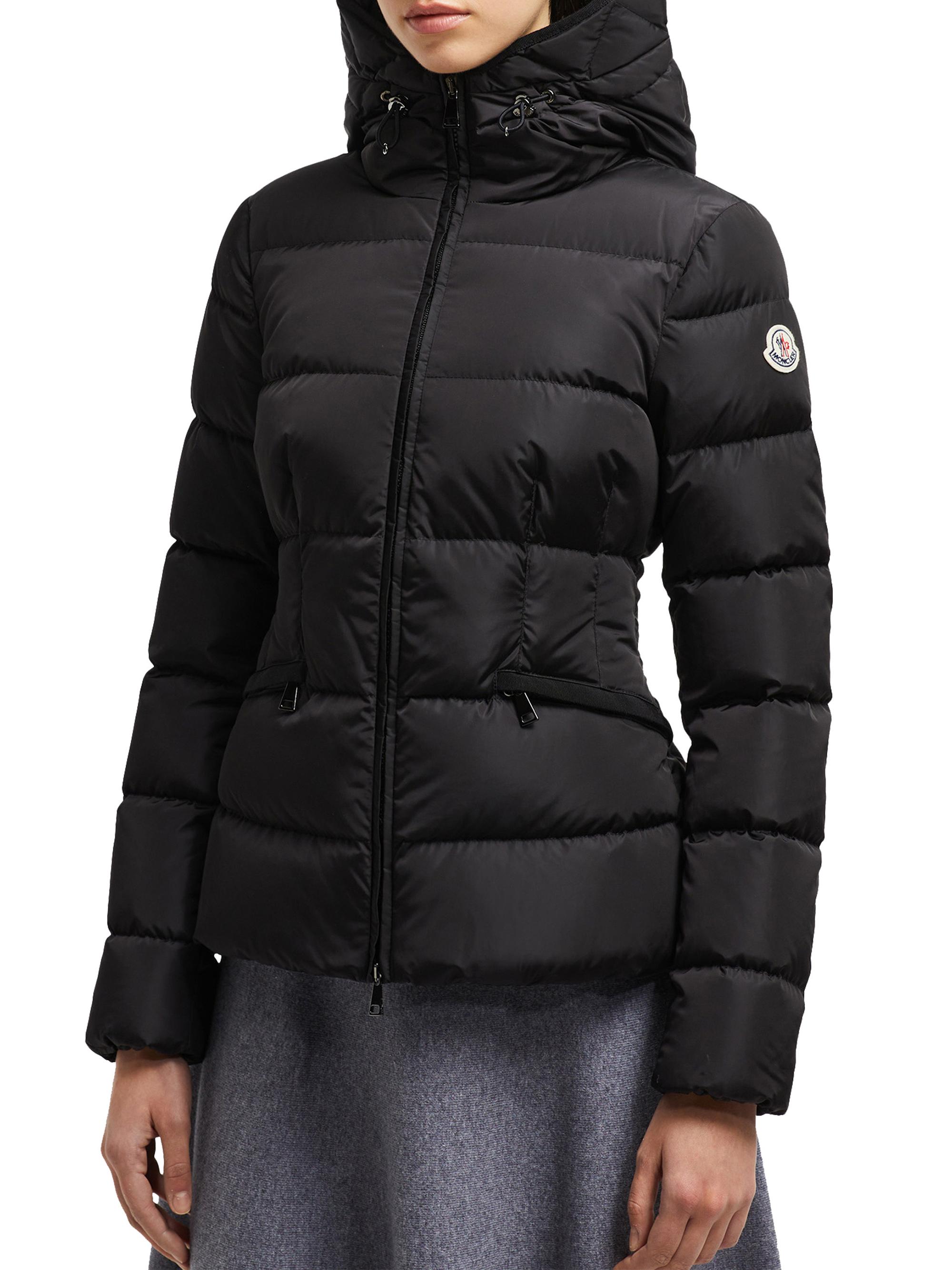 Moncler Avoce Fitted Down Jacket | Saks Fifth Avenue
