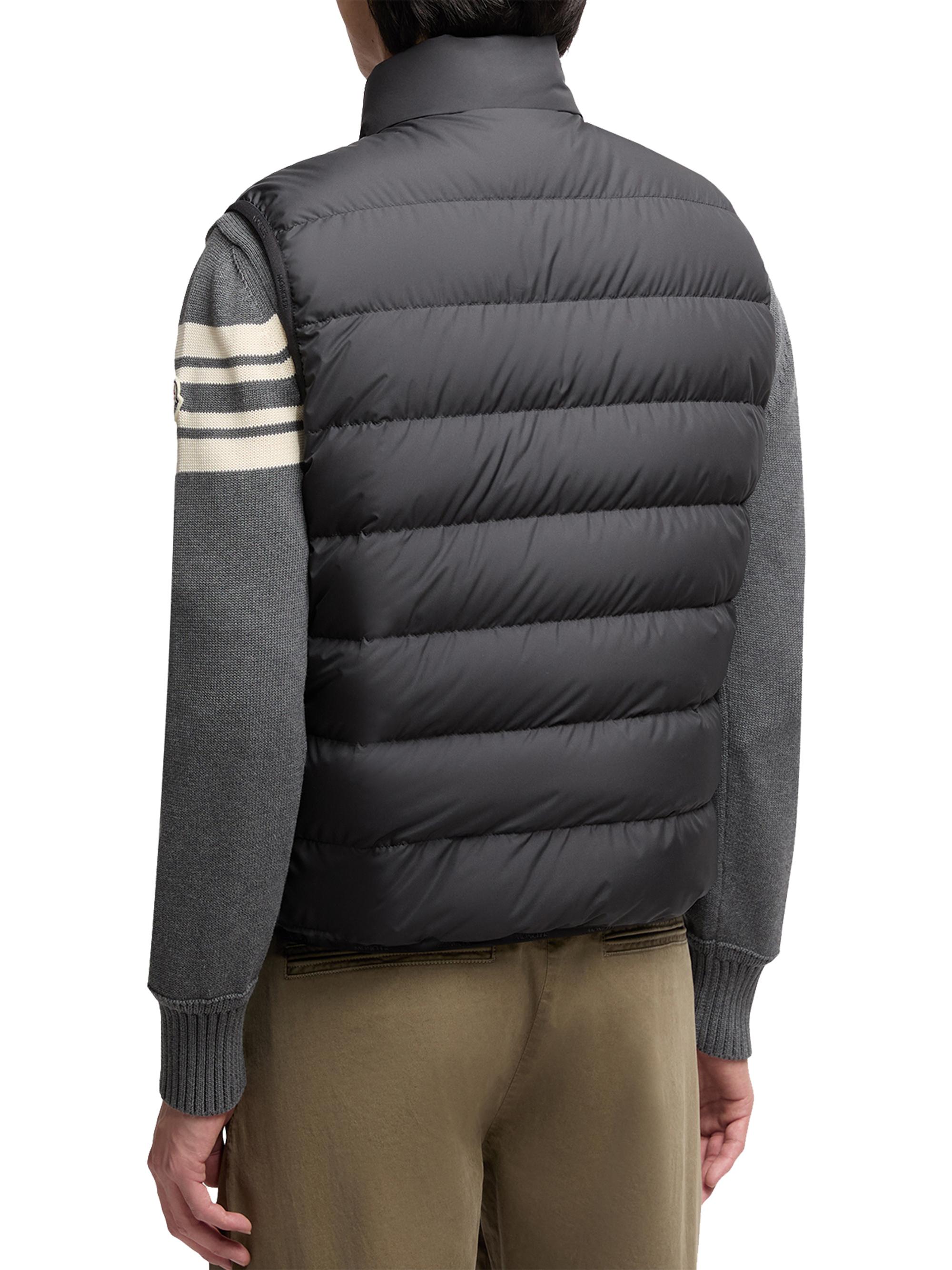 Moncler Contrin Nylon Down Zip Front Vest | Saks Fifth Avenue