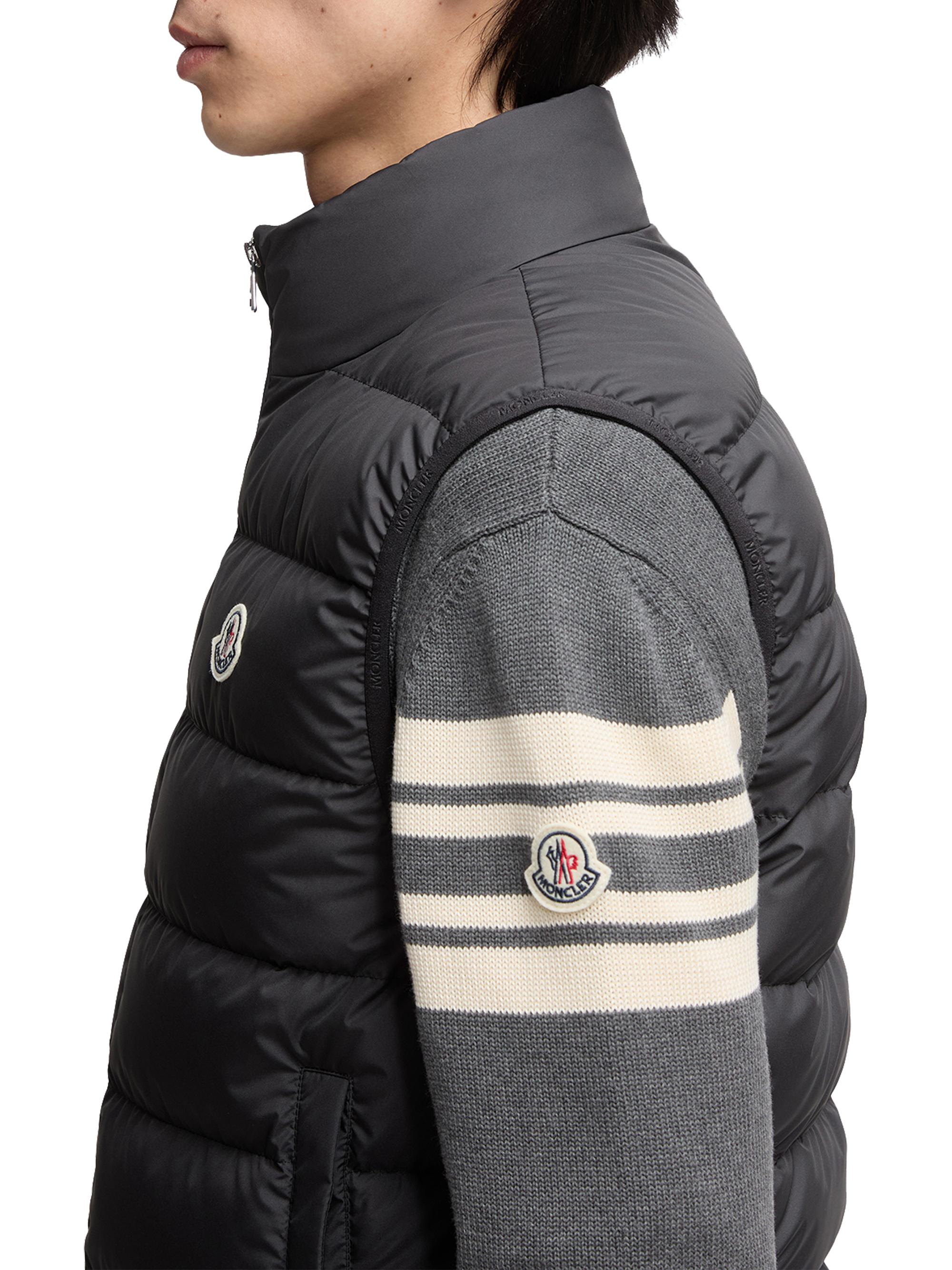 Moncler Contrin Nylon Down Zip Front Vest | Saks Fifth Avenue
