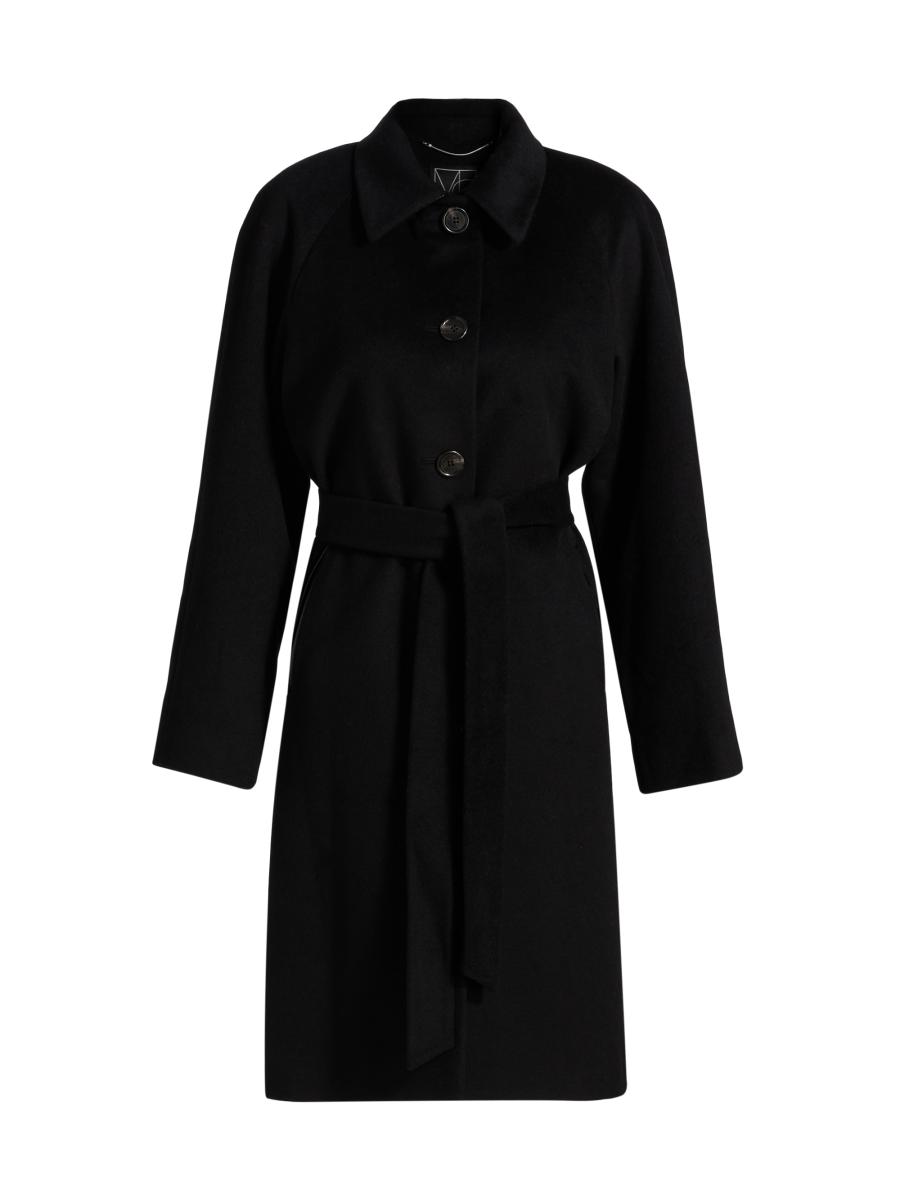 Mercer Collective Women's Belted Wool-blend Coat In Black