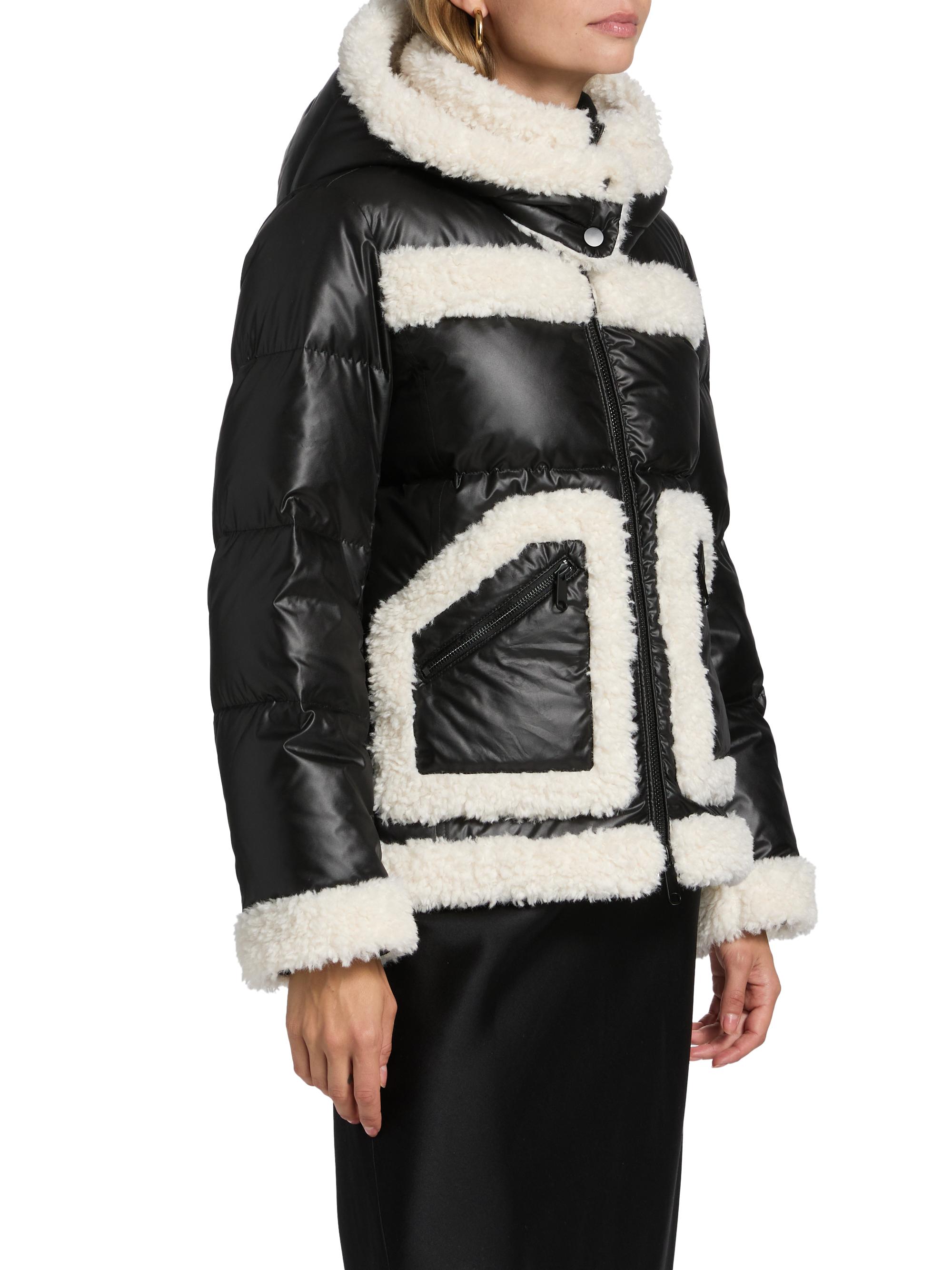 Mercer Collective Faux-Shearling-Trim Down Puffer Coat | Saks