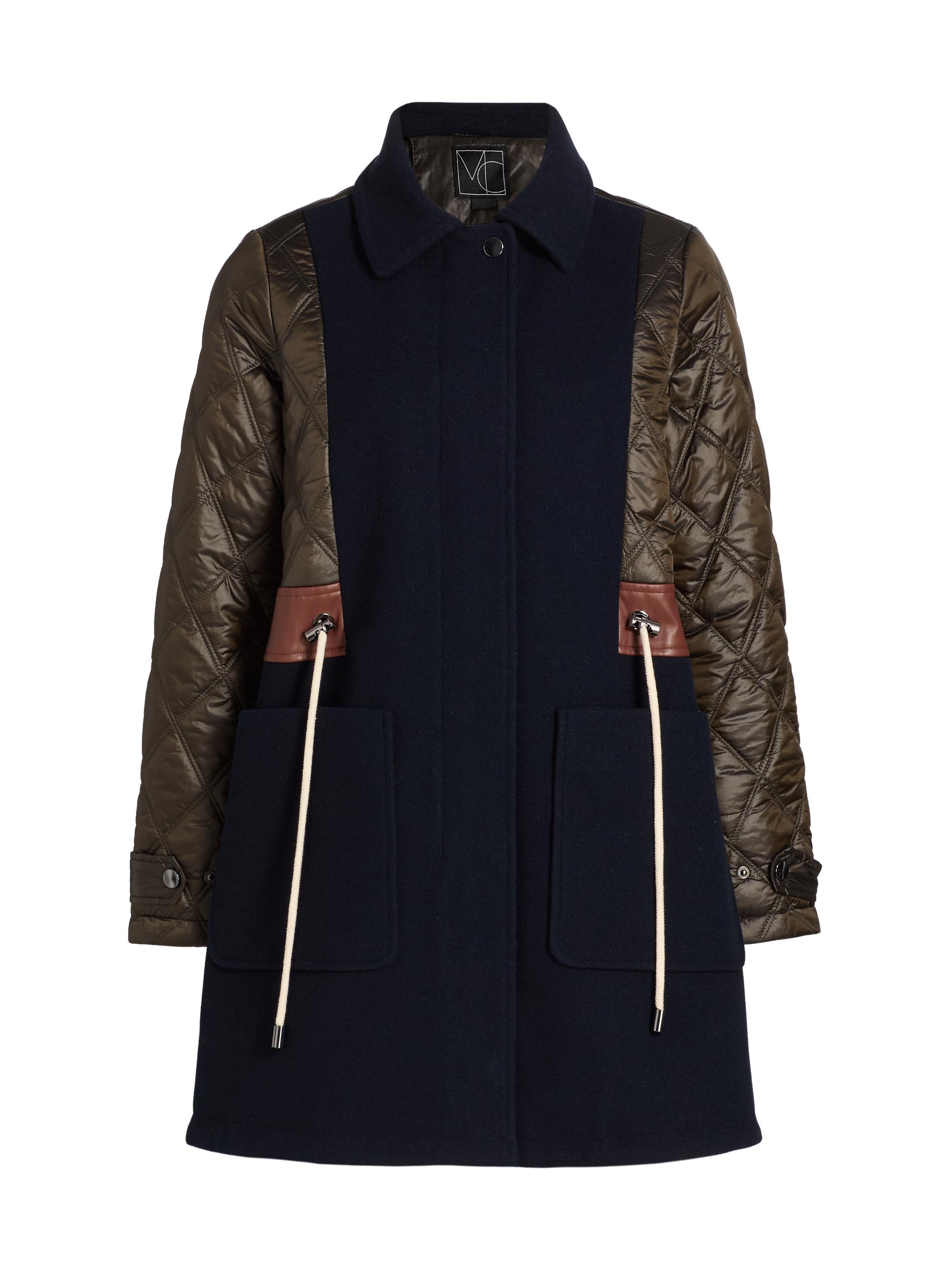 Mercer Collective Ally Reversible Faux-Leather Coat | Saks Fifth