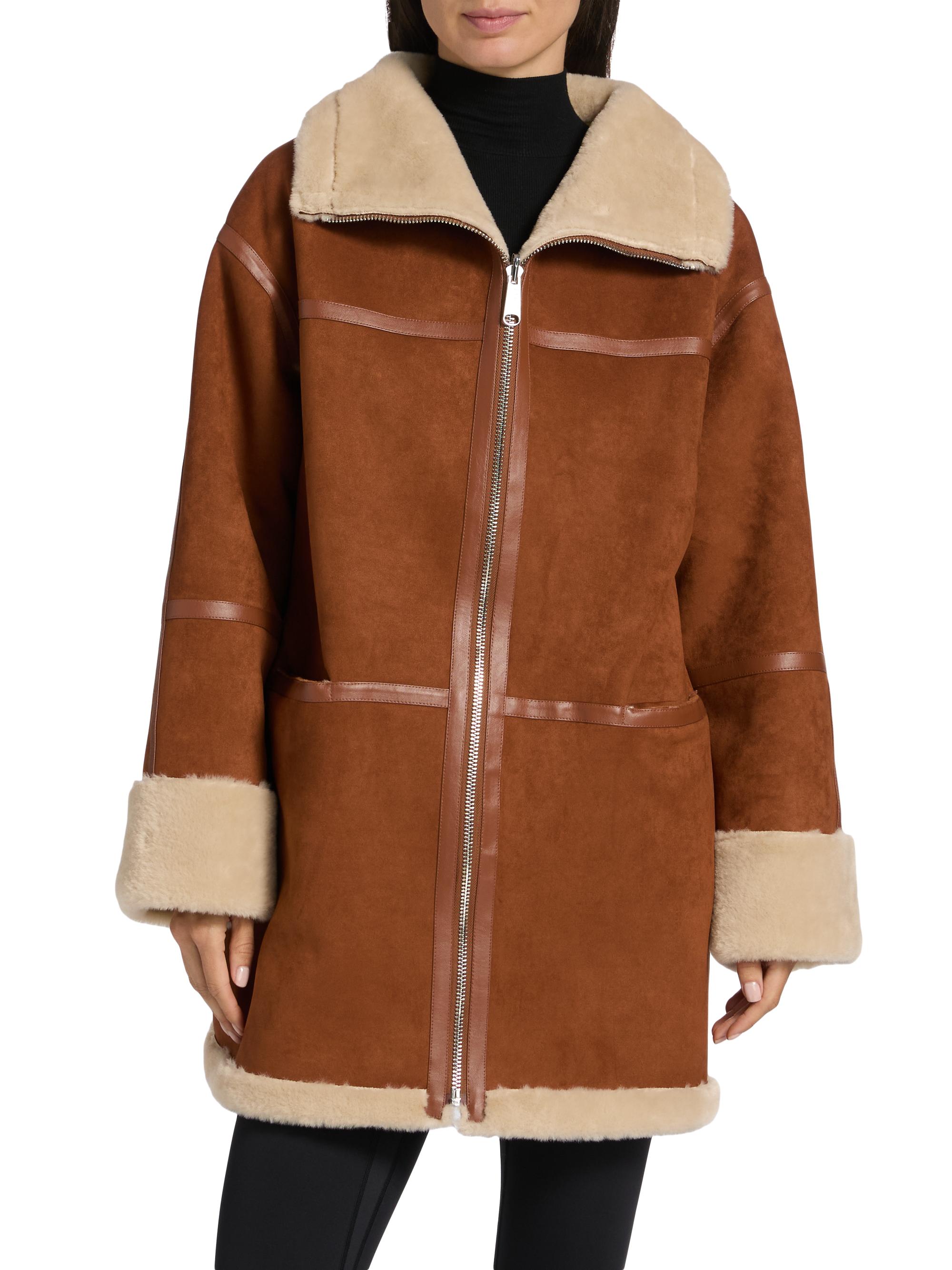 Mercer Collective Oversized Reversible Faux Shearling Coat | Saks