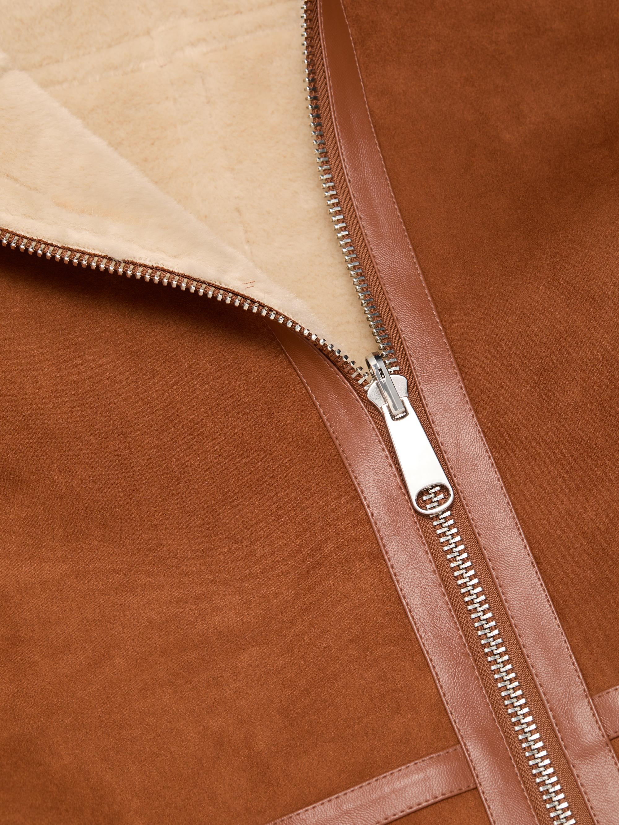 Mercer Collective Oversized Reversible Faux Shearling Coat | Saks
