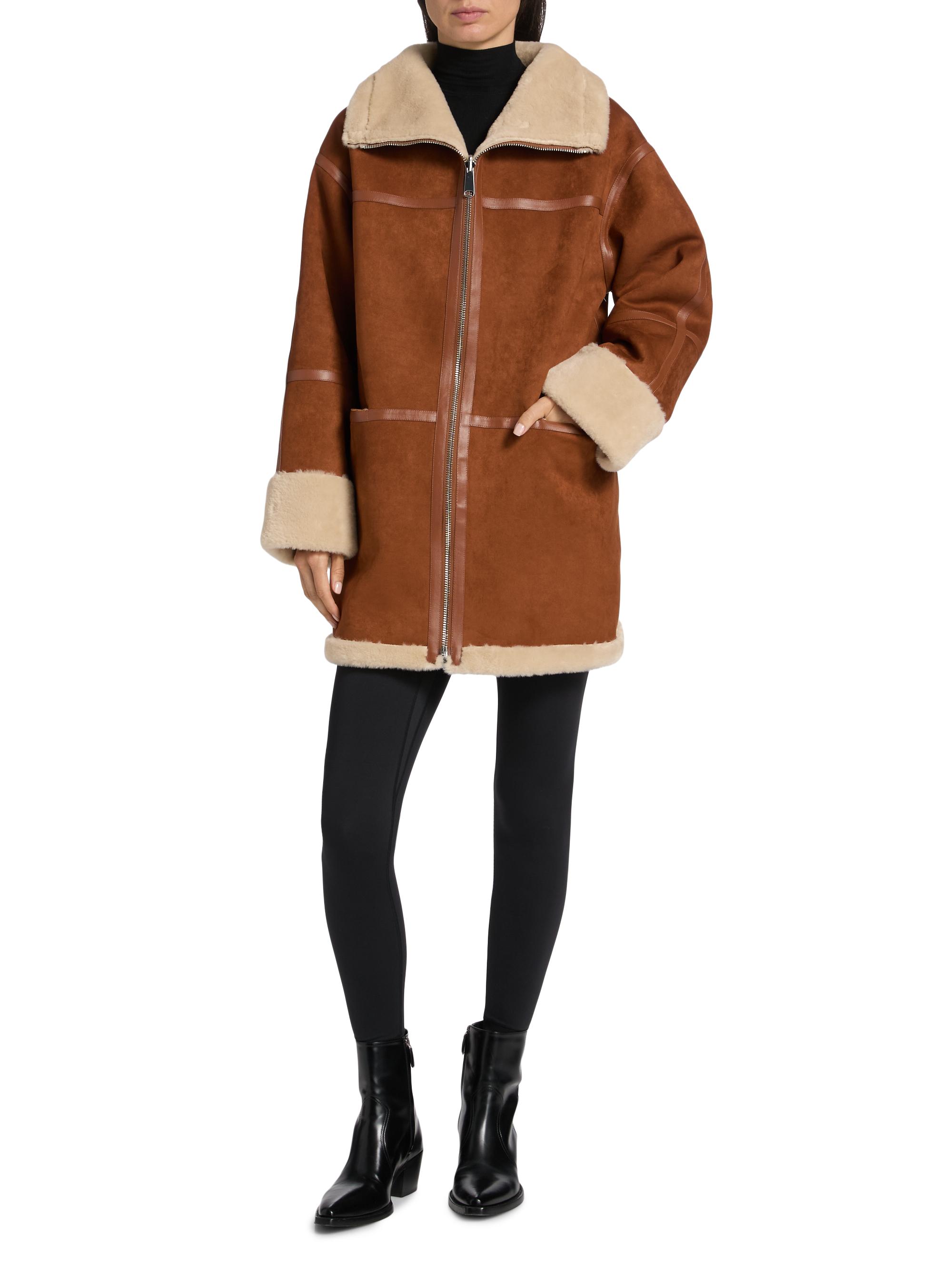 Mercer Collective Oversized Reversible Faux Shearling Coat | Saks